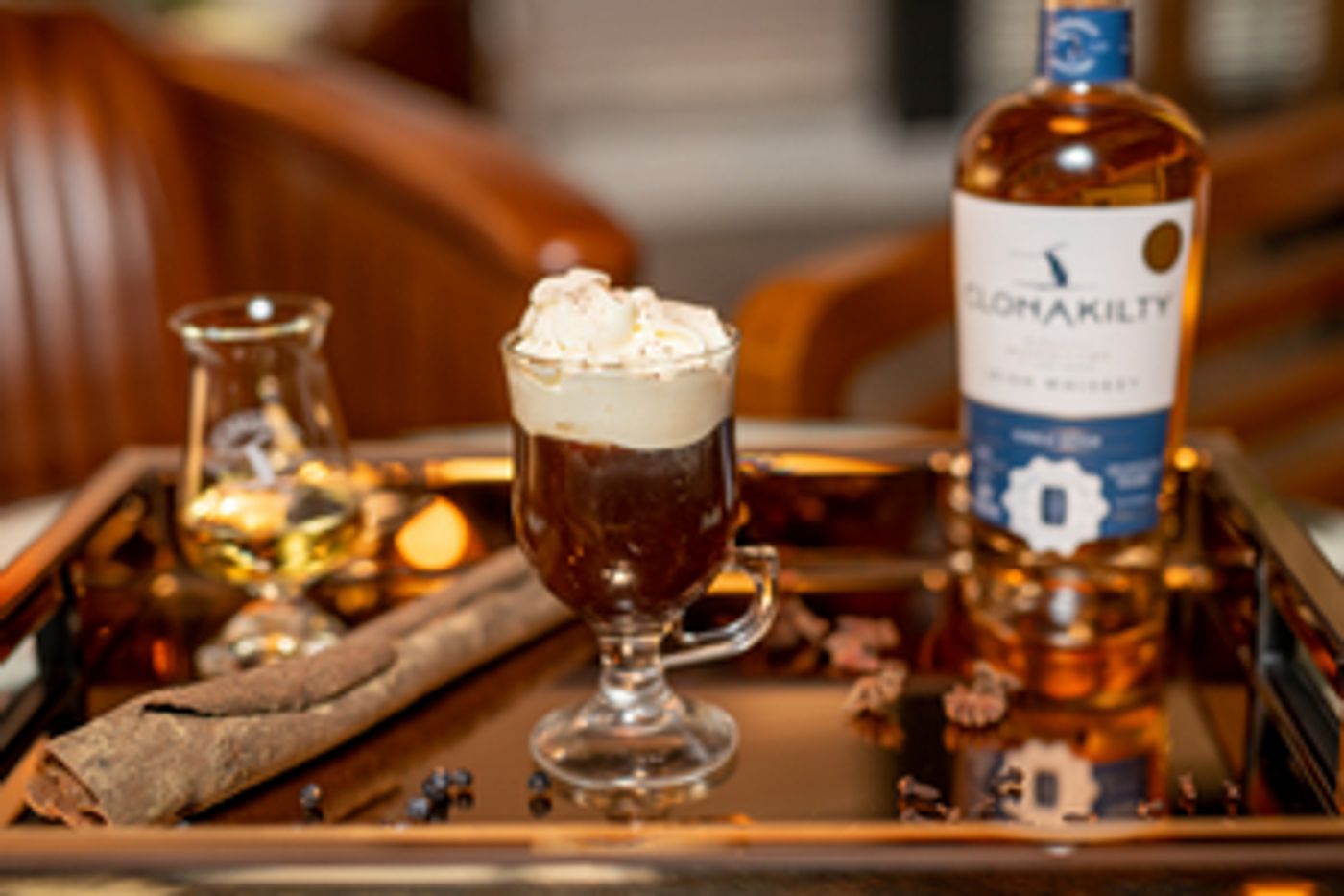 Fall Feels-Irish Coffee with Clonakilty Single Batch Double Oak Fall Feels-Irish Coffee with Clonakilty Single Batch Double Oak Image