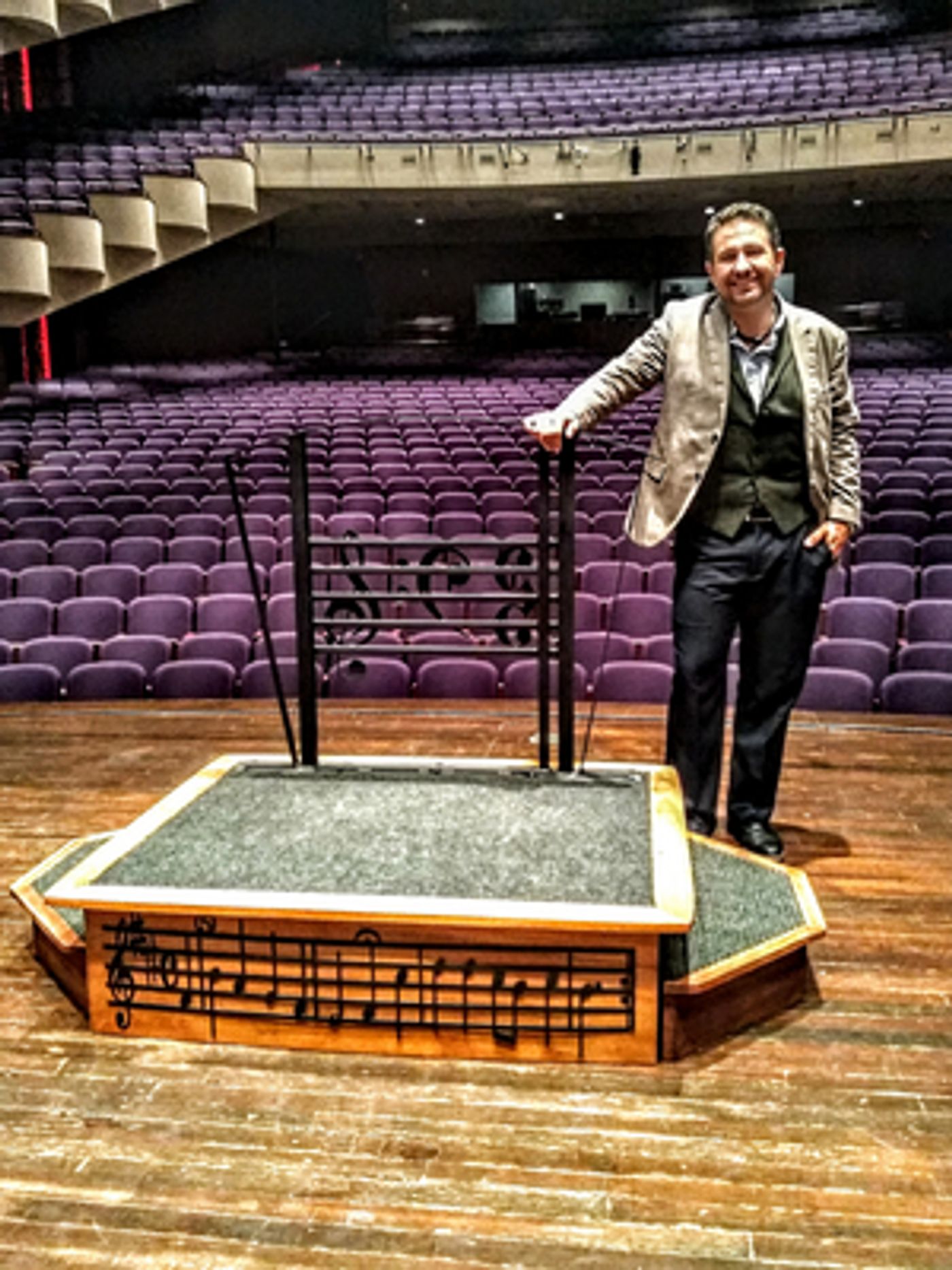 South Dakota Symphony Orchestra Receives New Podium By Local Craftsman South Dakota Symphony Orchestra Receives New Podium By Local Craftsman Image