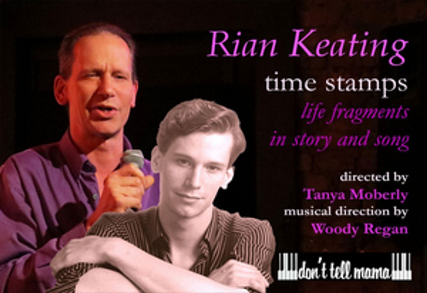 Review: RIAN KEATING Tells Boldly Confessional Stories In TIME STAMPS at Don't Tell Mama  Image