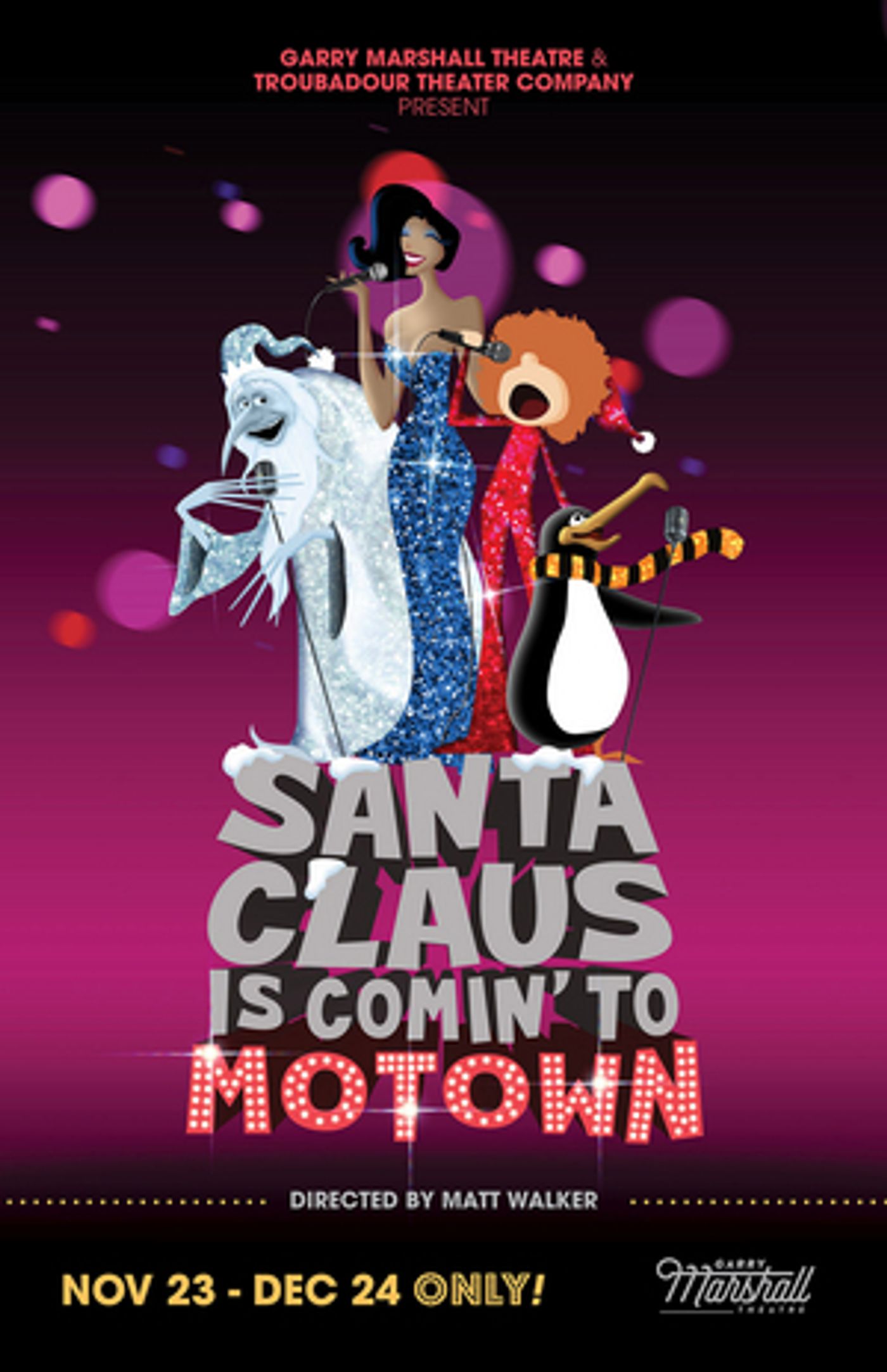 Troubadour Theater Company's SANTA CLAUS IS COMIN' TO MOTOWN to Come to Burbank  Image