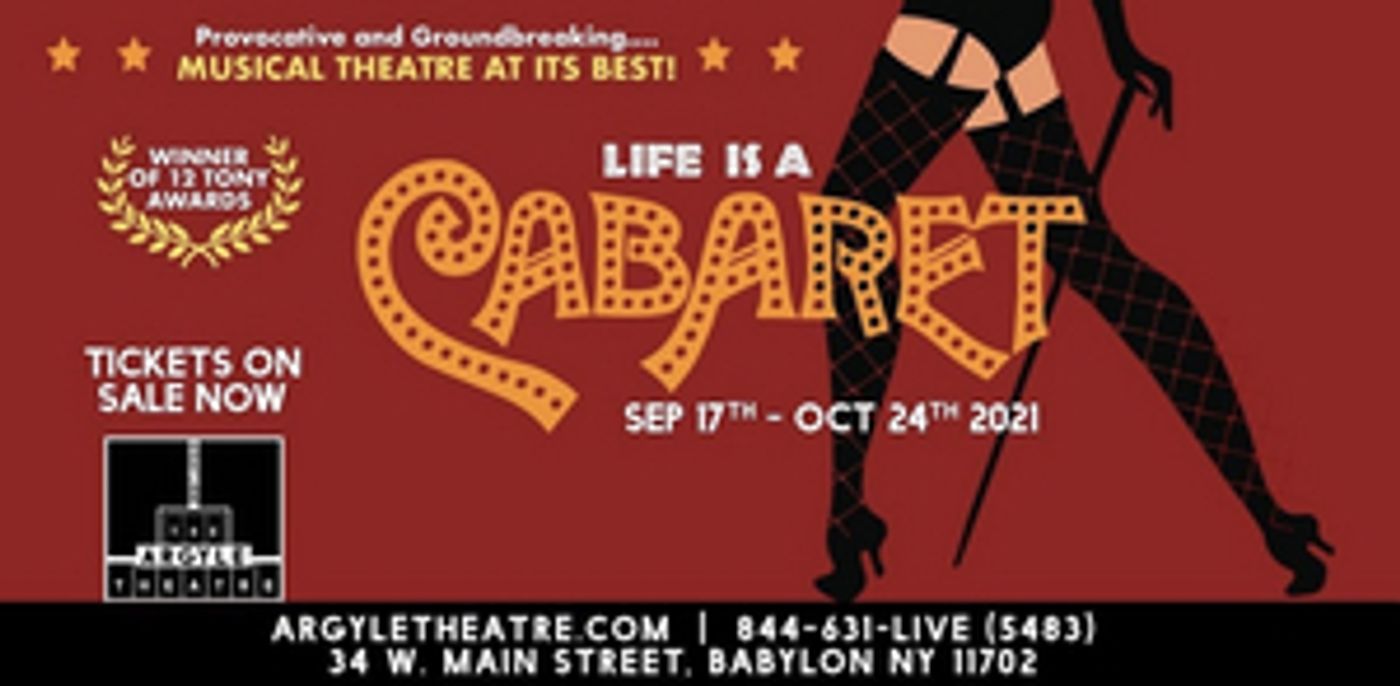 Don't Miss CABARET Live at The Argyle Theatre  Image