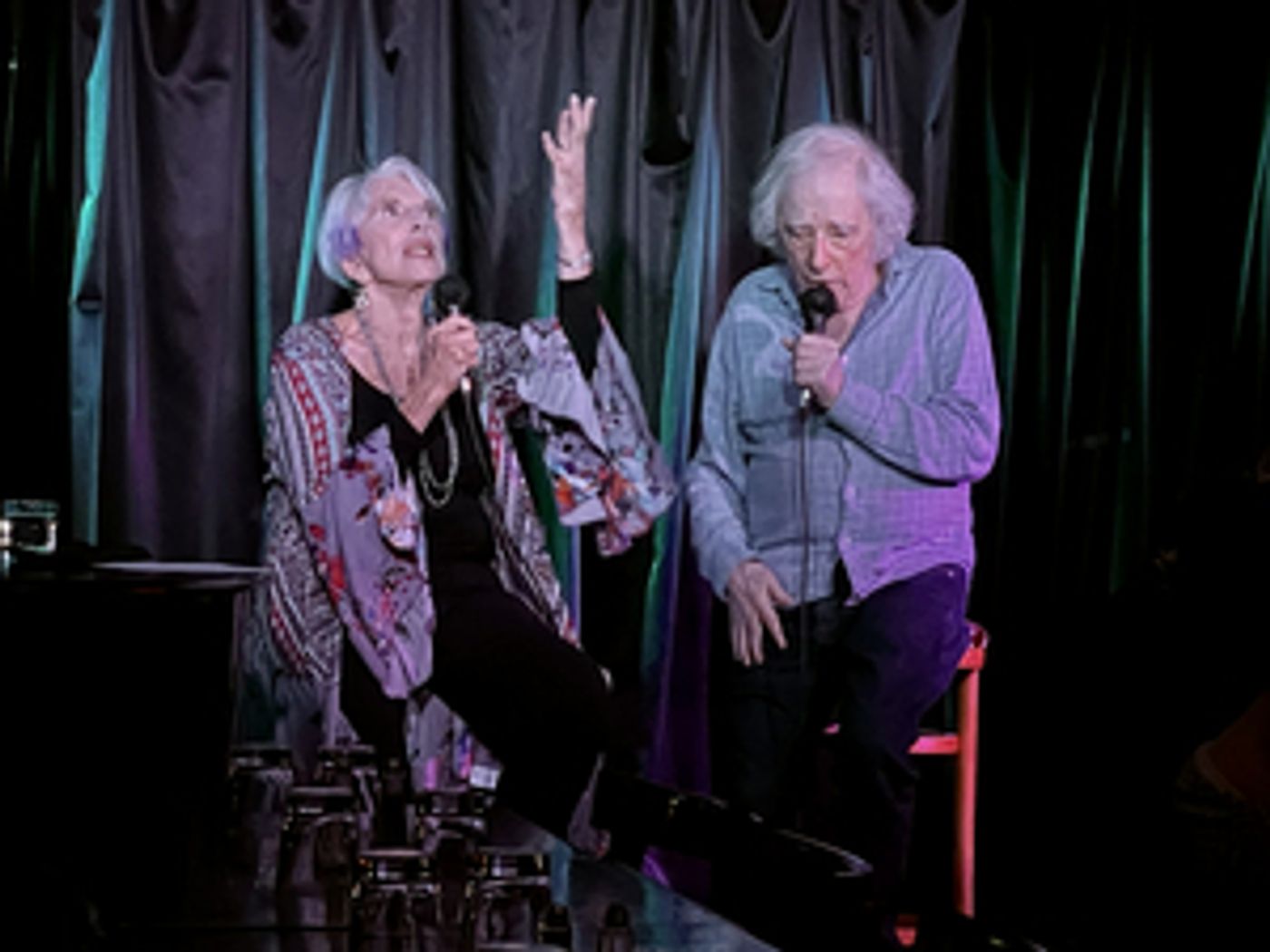 Review: Barbara Bleier & Austin Pendleton Enchant in  LIFE, AND LOVE, AND WHO KNOWS WHAT ELSE? at Pangea  Image