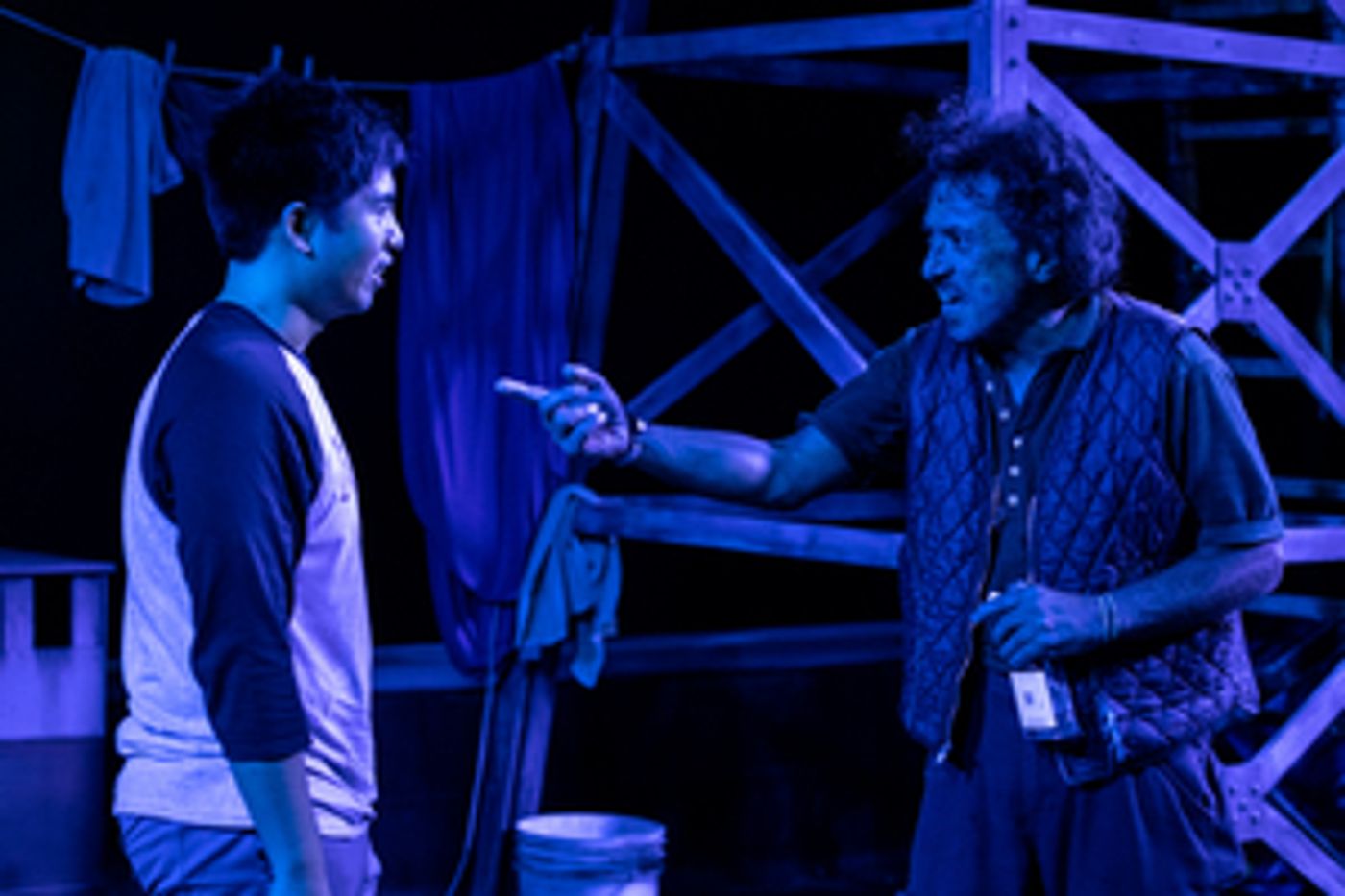 Review: Game on! Cultures Clash in 1-2-3 MANHUNT at Theater for the New City  Image