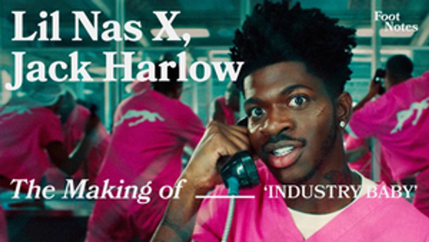VIDEO: Watch Lil Nas X Go Behind the Scenes of 'INDUSTRY BABY' Music Video  Image