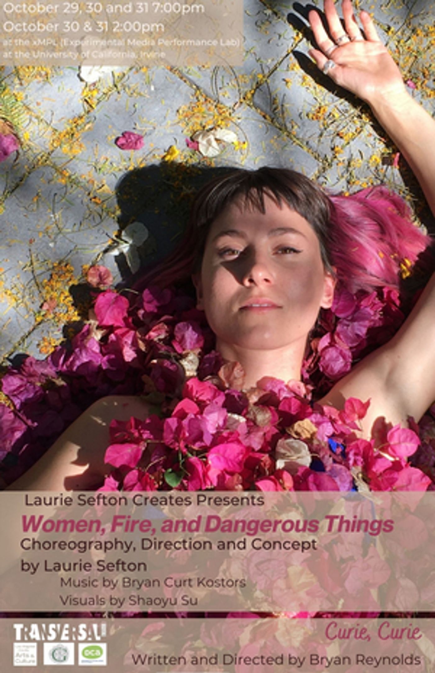 WOMEN, FIRE, AND DANGEROUS THINGS and CURIE CURIE to be Presented by Laurie Sefton Creates & Transversal Theater WOMEN, FIRE, AND DANGEROUS THINGS and CURIE CURIE to be Presented by Laurie Sefton Creates & Transversal Theater Image