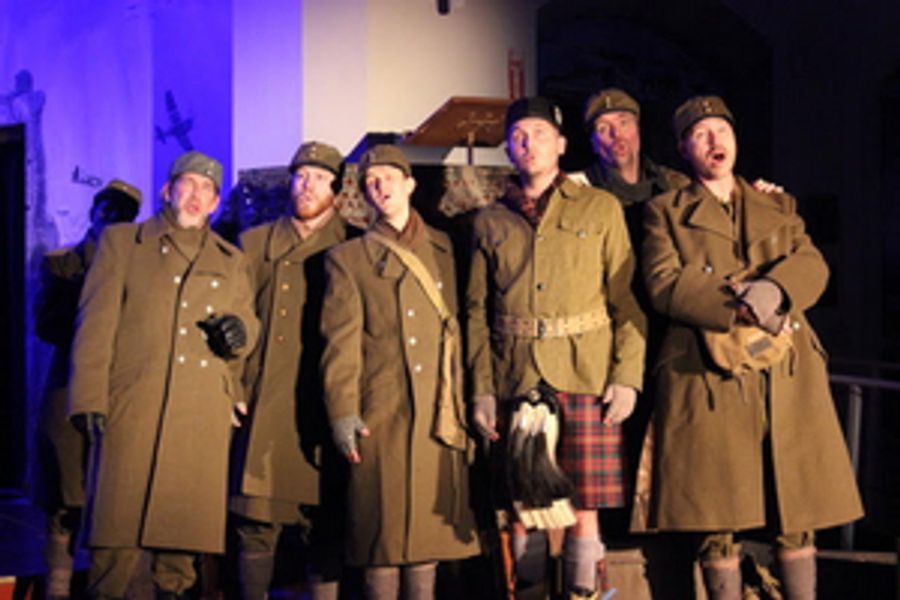 ALL IS CALM: THE CHRISTMAS TRUCE OF 1914 Will be Performed at the Veterans Museum at Balboa Park and the Village Church in Rancho Santa Fe Image