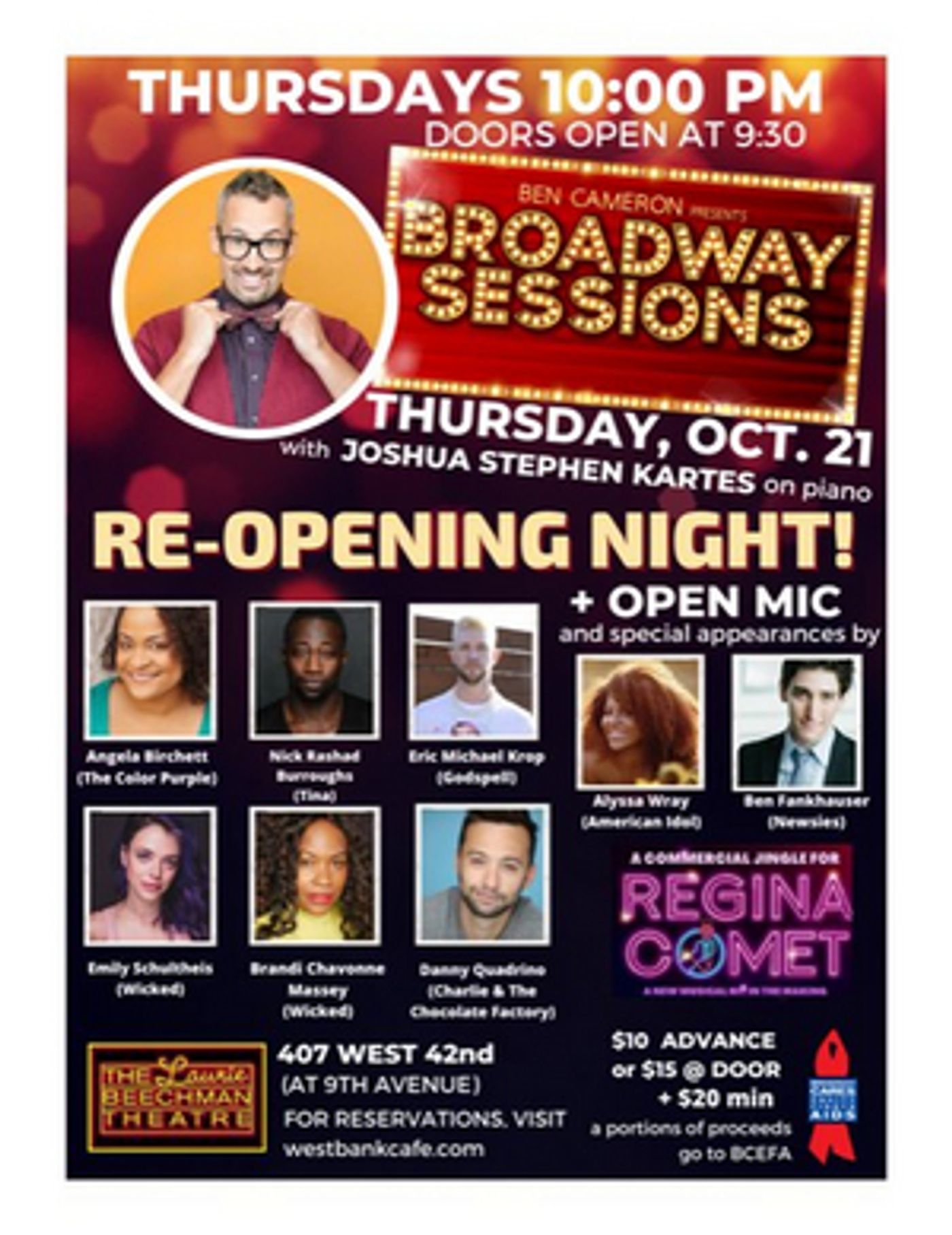 BROADWAY SESSIONS to Make Long Awaited Return to the Laurie Beechman Theatre This Thursday  Image
