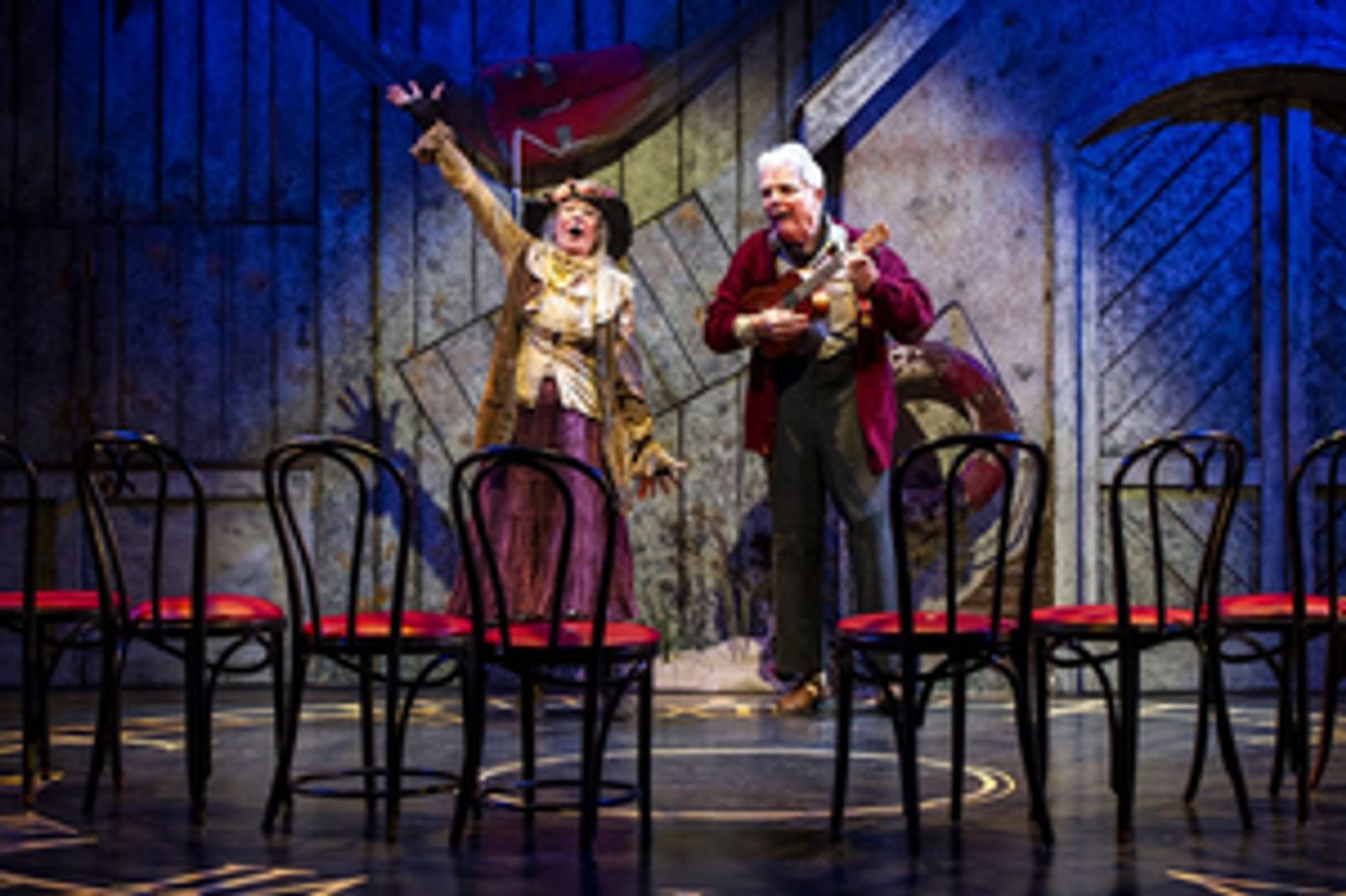 Review: THE CHAIRS  at Shakespeare & Company  Image
