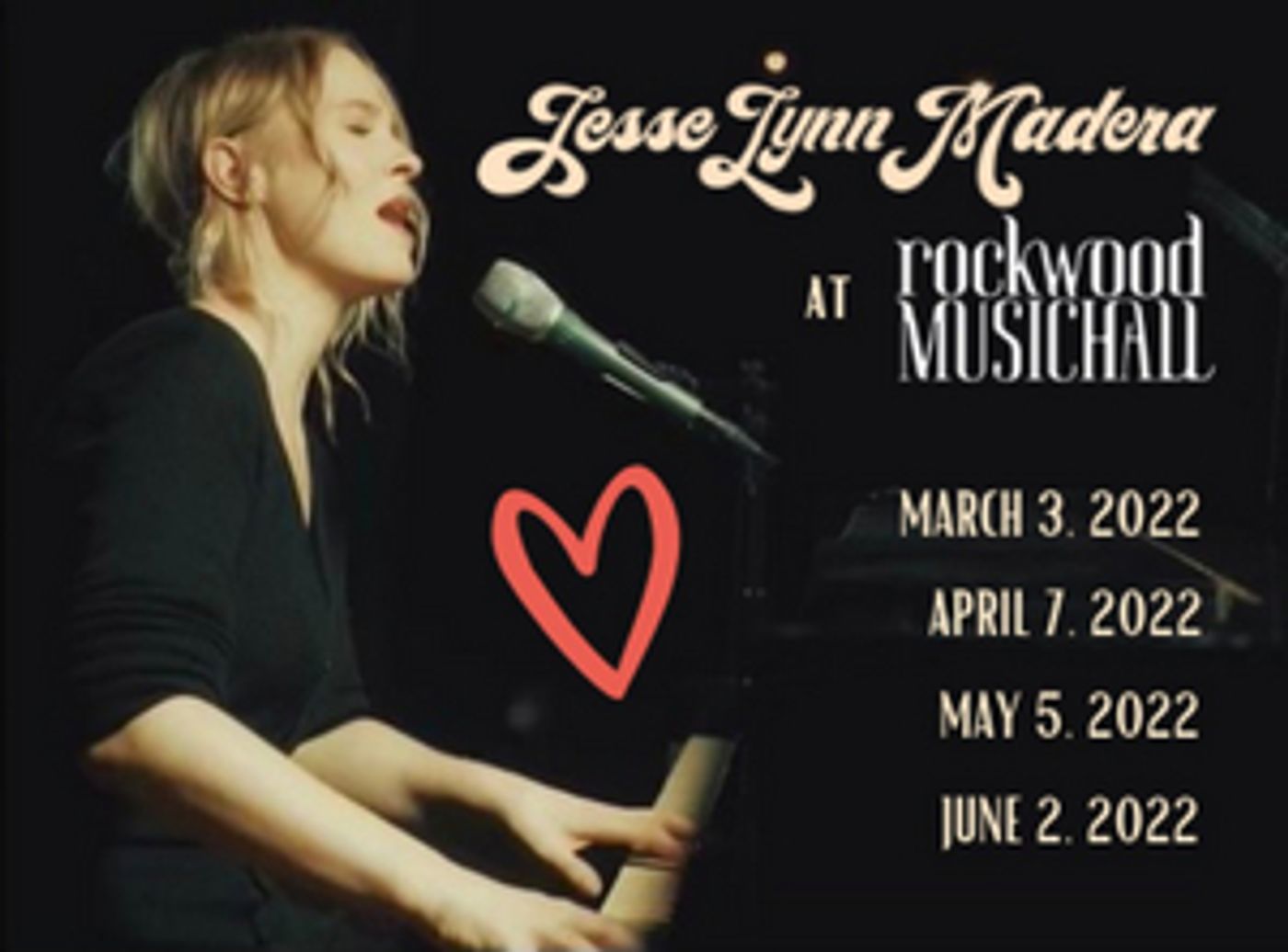 Jesse Lynn Madera Announces Monthly Residency in NYC at Rockwood Music Hall Jesse Lynn Madera Announces Monthly Residency in NYC at Rockwood Music Hall Image