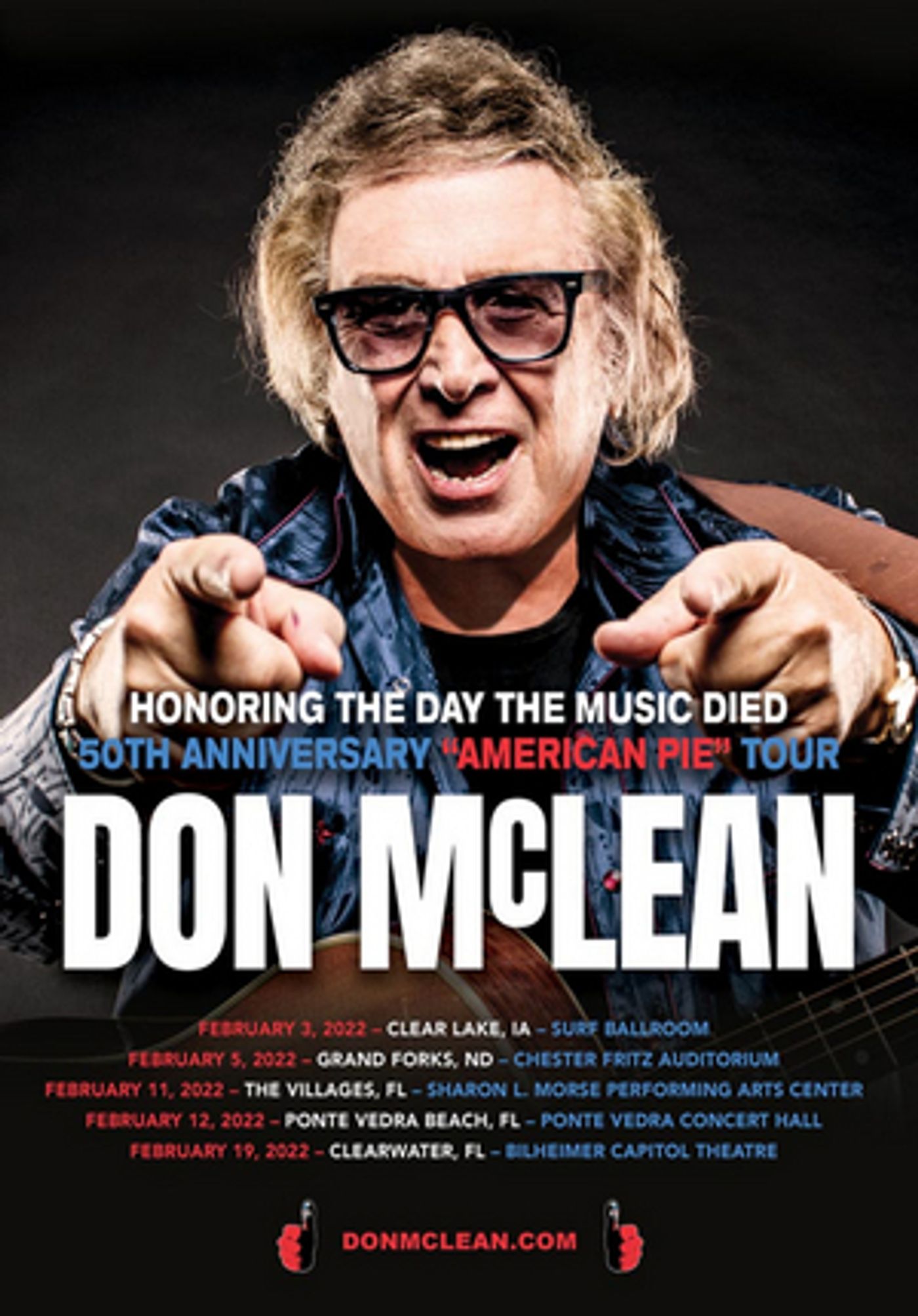 Don McClean Announces 'American Pie' 50th Anniversary Tour Don McClean Announces 'American Pie' 50th Anniversary Tour Image