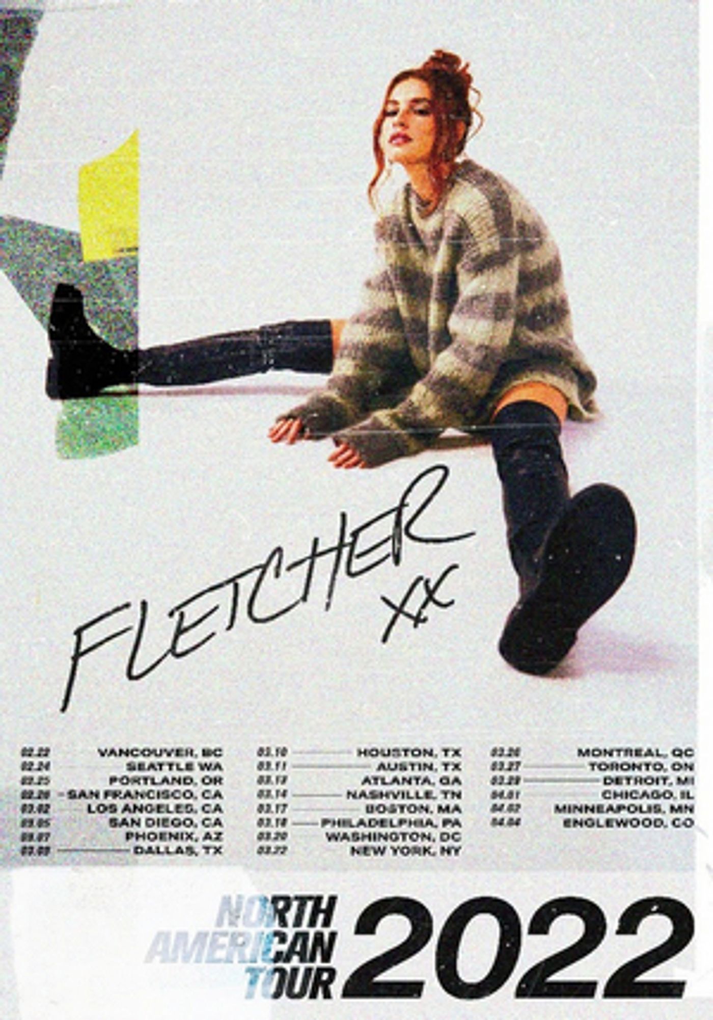 FLETCHER Announces North American Tour Dates; Full Schedule FLETCHER Announces North American Tour Dates; Full Schedule Image