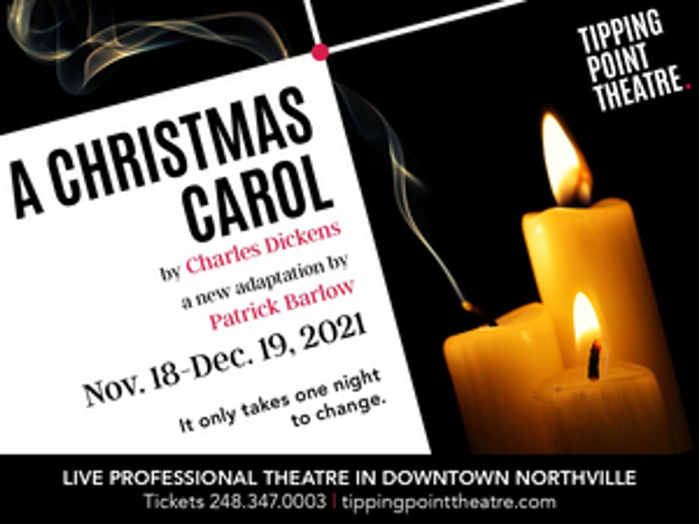 Northville's Tipping Point Theatre to Make Return to Live Theatre with Classic A CHRISTMAS CAROL  Image