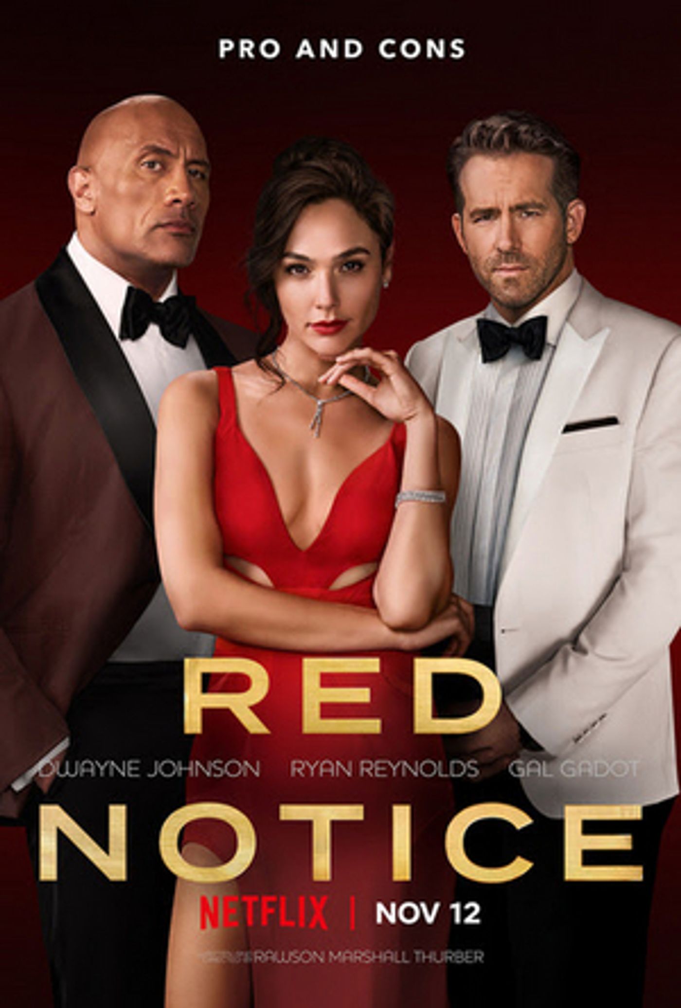 VIDEO: Watch the Trailer for RED NOTICE Starring Dwayne 'The Rock' Johnson, Gal Gadot and Ryan Reynolds  Image
