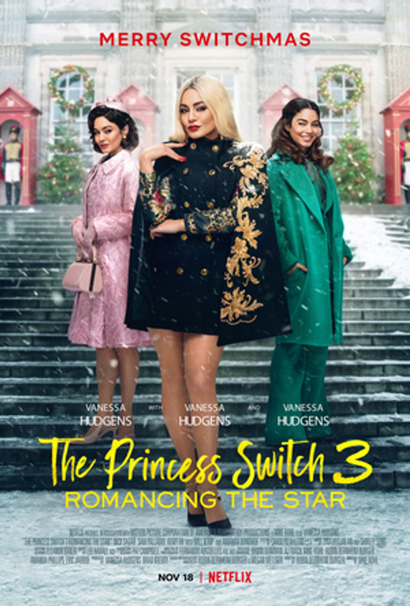 VIDEO: Vanessa Hudgens in the Trailer for THE PRINCESS SWITCH 3  Image