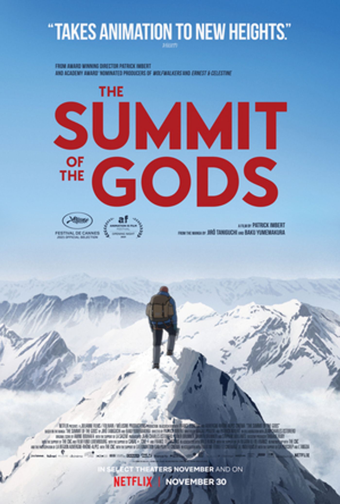 VIDEO: Watch the Trailer for Netflix's SUMMIT OF THE GODS  Image