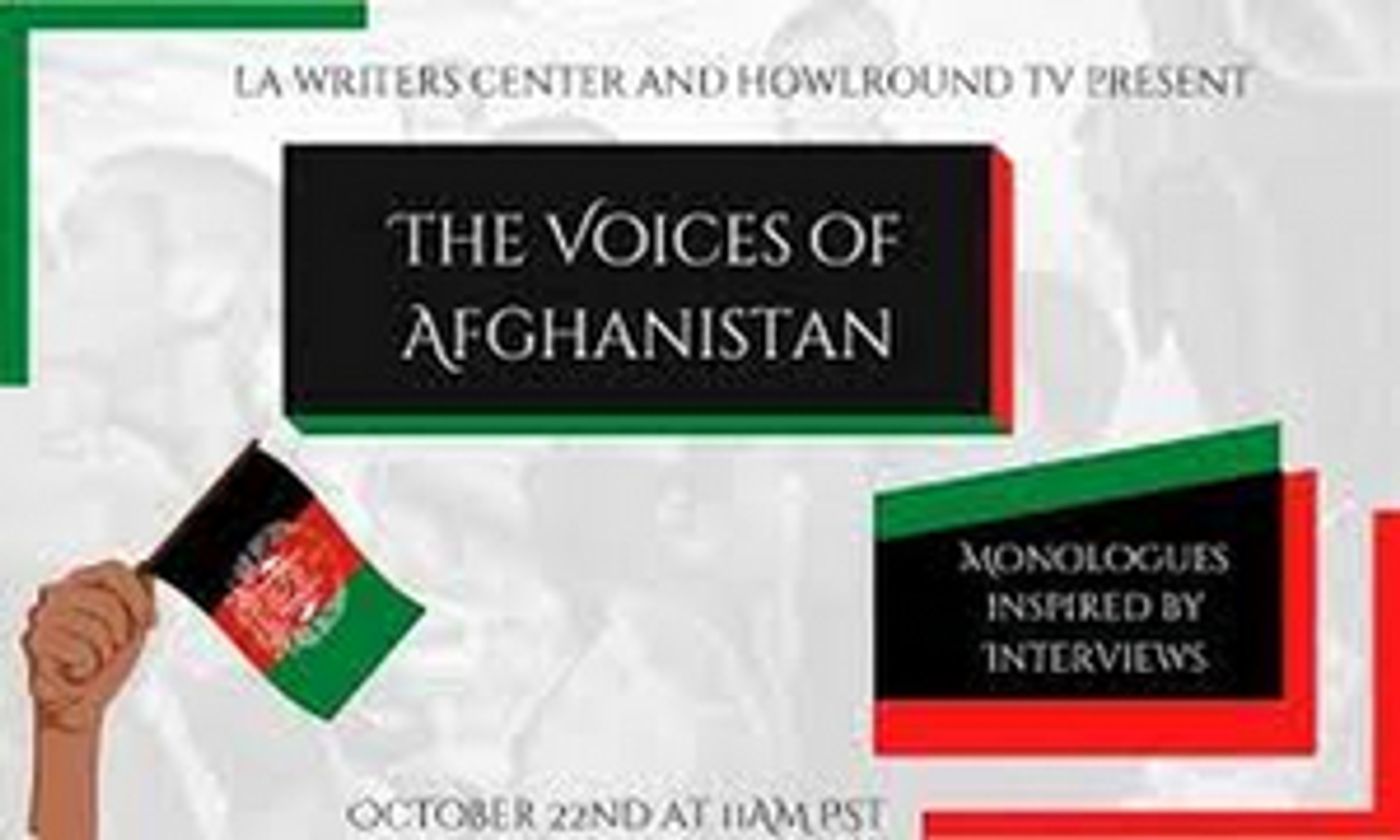 THE VOICES OF AFGHANISTAN Readings to be Presented by L.A. Writers Center  Image
