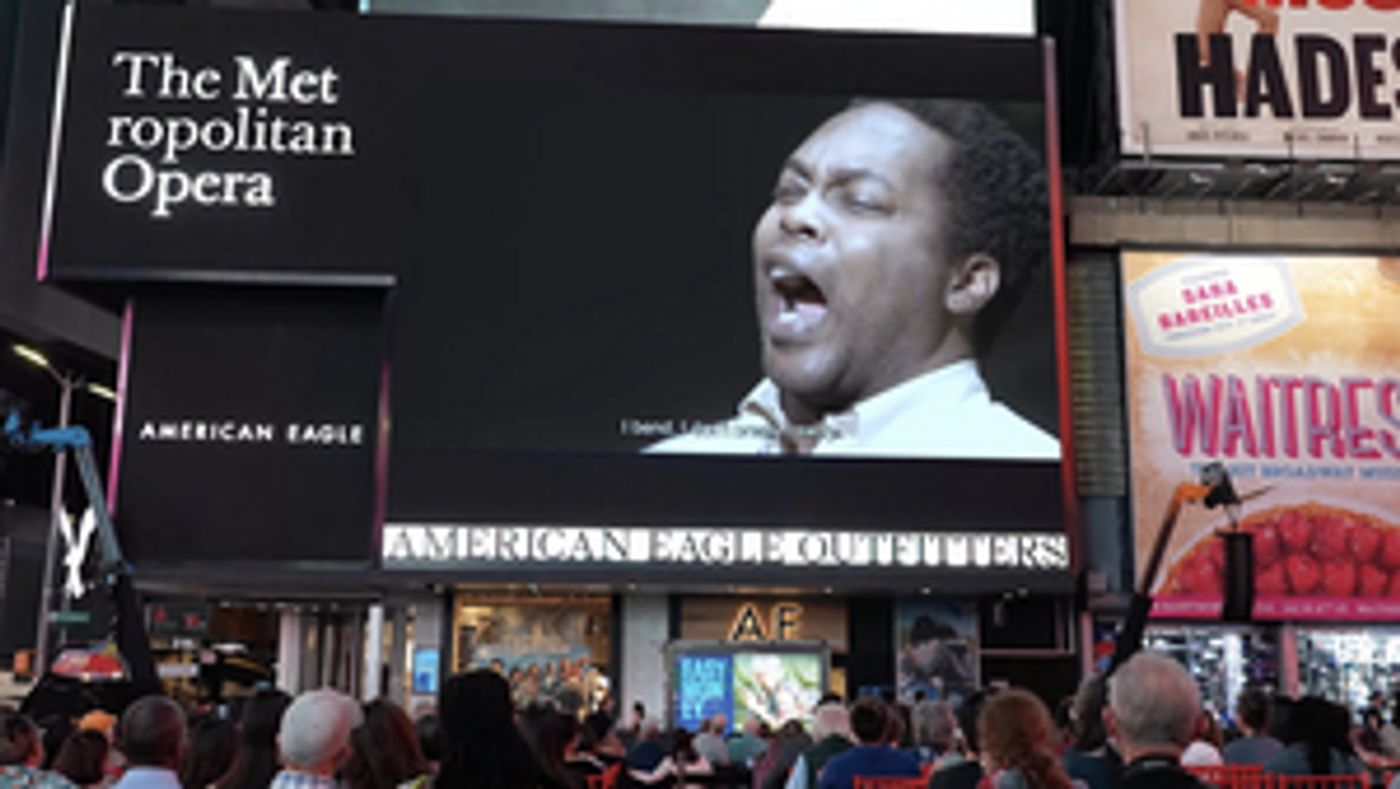 VIDEO: The Metropolitan Opera Celebrates World Opera Day  Image