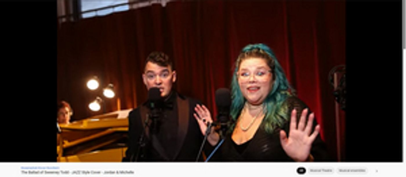 Video: Jordan Wolfe & Michelle Dowdy Celebrate Halloween With Jazzy SWEENEY TODD Cover  Image