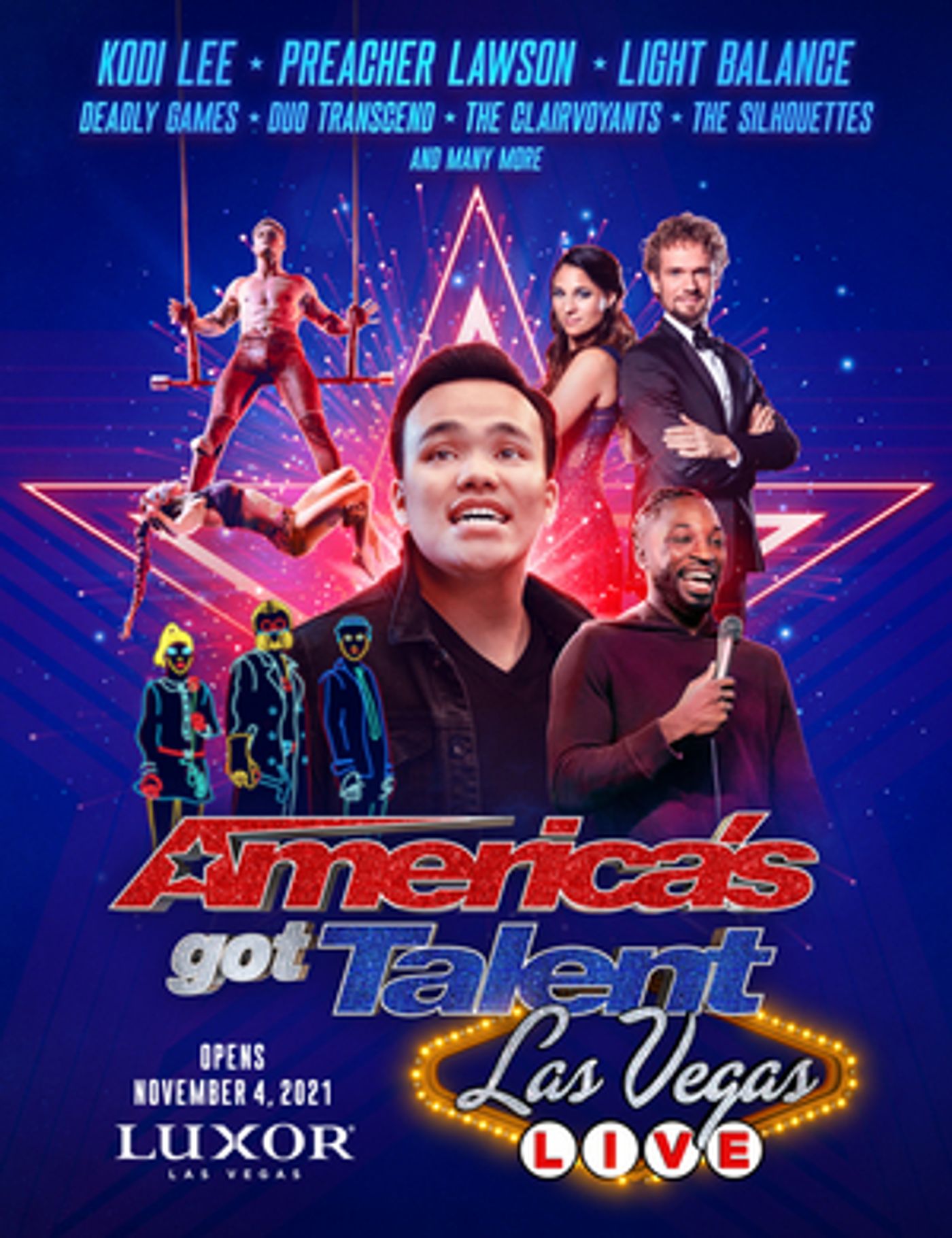 Dustin Tavella, Jimmie Herrod and Lèa Kyle Join AMERICA'S GOT TALENT LAS VEGAS LIVE Dustin Tavella, Jimmie Herrod and Lèa Kyle Join AMERICA'S GOT TALENT LAS VEGAS LIVE Image