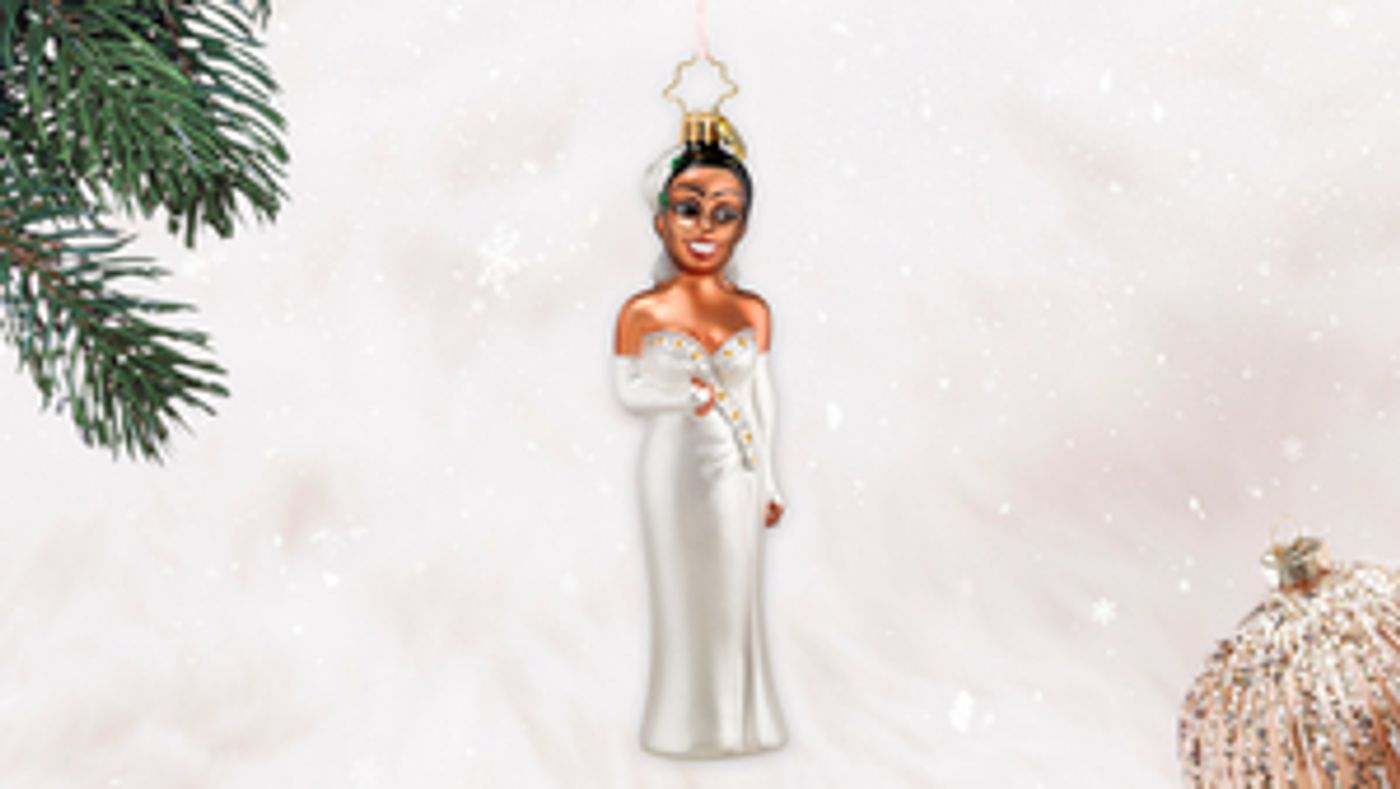 Audra McDonald Immortalized in New Broadway Cares Holiday Legends Ornament Audra McDonald Immortalized in New Broadway Cares Holiday Legends Ornament Image