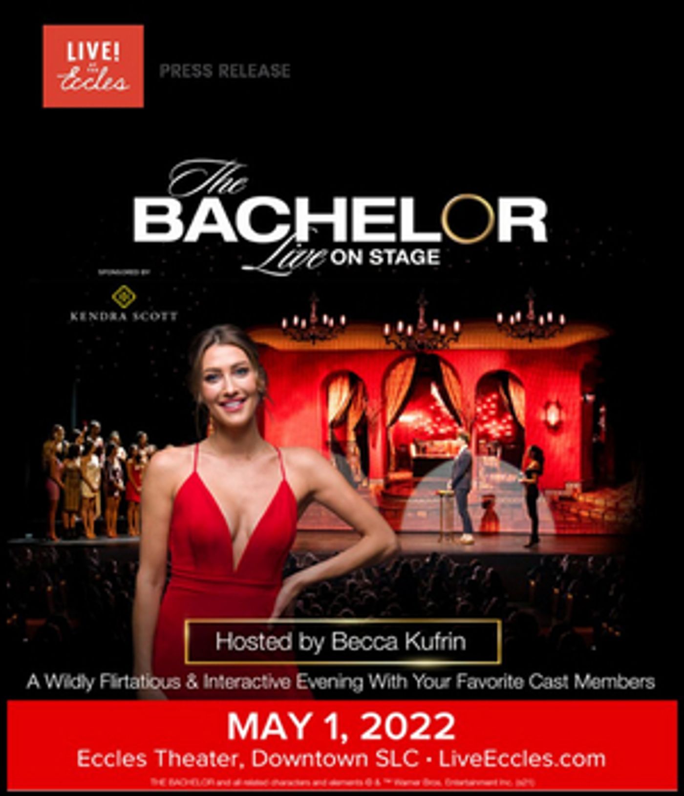 THE BACHELOR LIVE ON STAGE Comes to the Eccles Theater in May 2022  Image