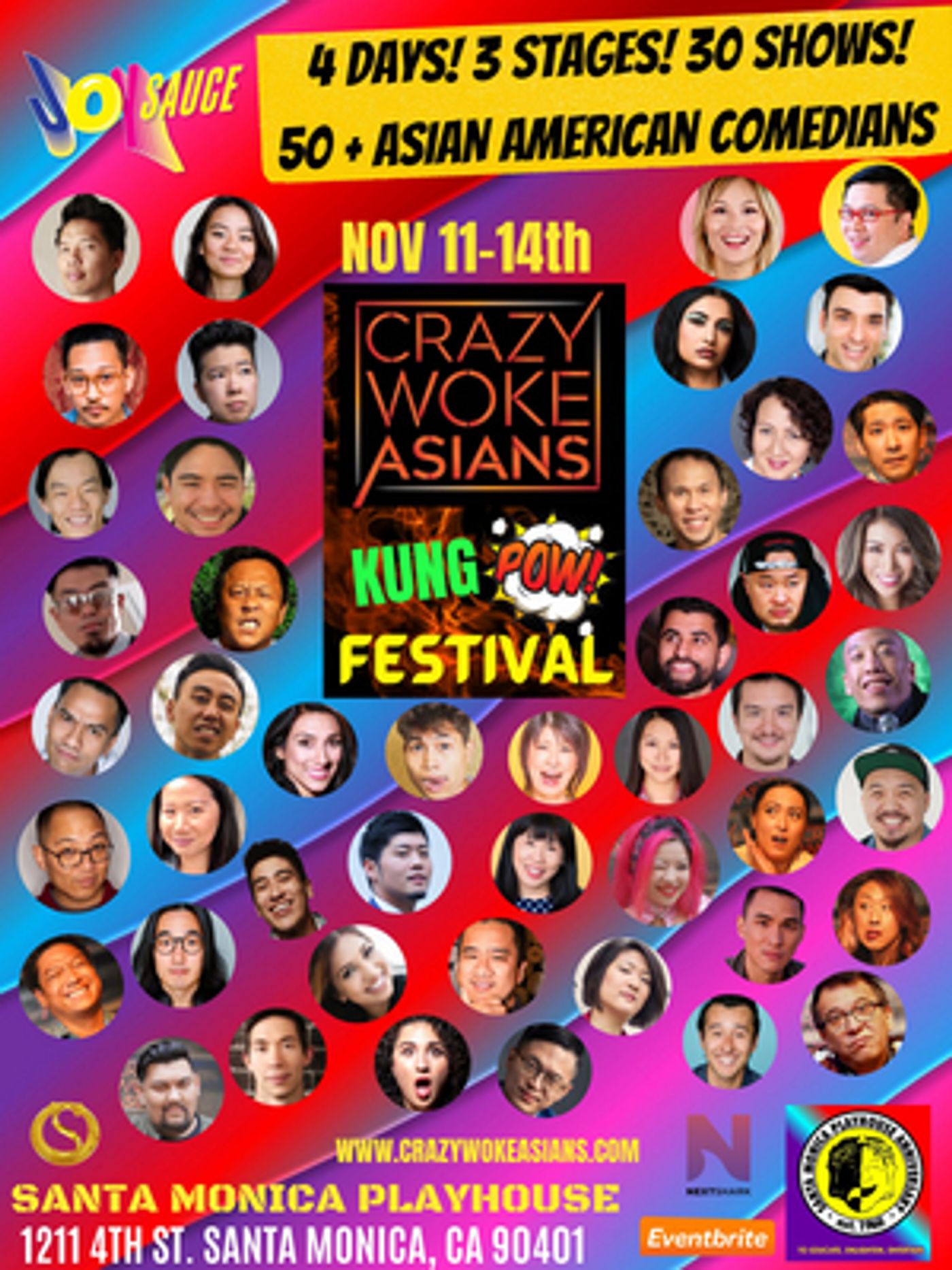 CRAZY WOKE ASIANS Comes to the Kung Pow Festival in November CRAZY WOKE ASIANS Comes to the Kung Pow Festival in November Image