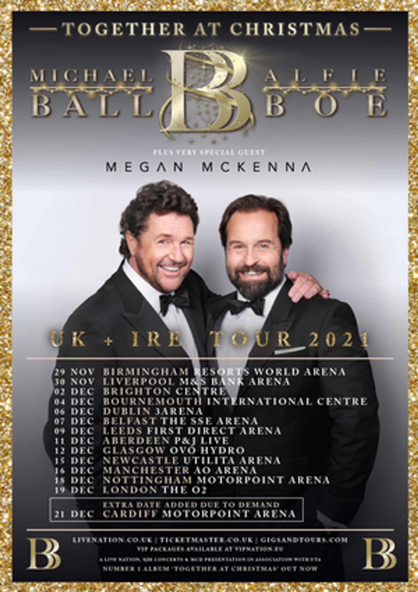 Megan Mckenna Announced as Special Guest on Michael Ball and Alfie Boe's 2021 Tour Megan Mckenna Announced as Special Guest on Michael Ball and Alfie Boe's 2021 Tour Image