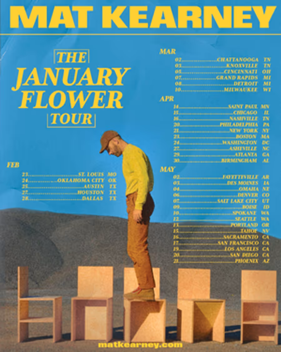 Mat Kearney Announces 2022 Headline Tour Image