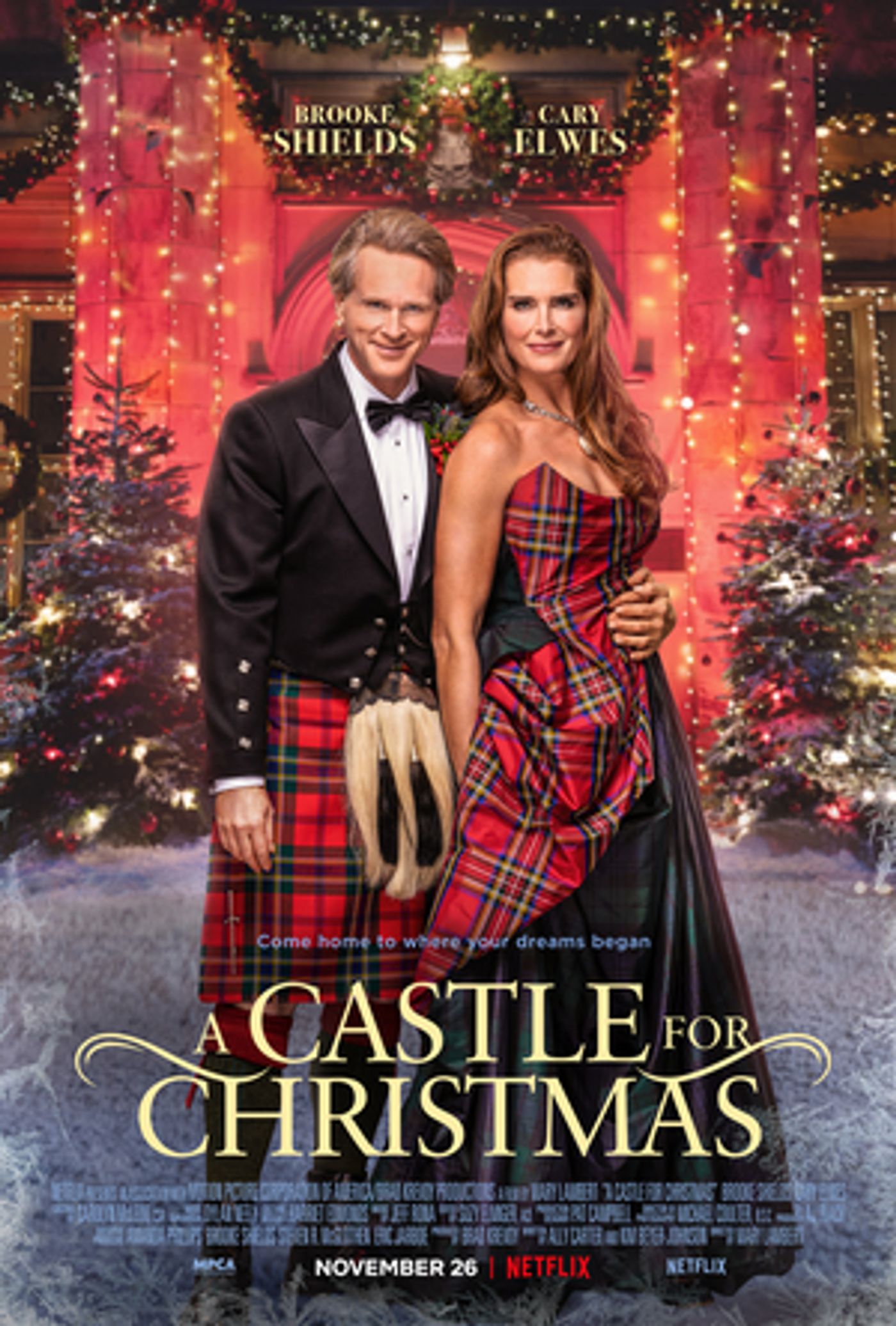 VIDEO: Brooke Shields & Cary Elwes Reunite in A CASTLE FOR CHRISTMAS Trailer  Image