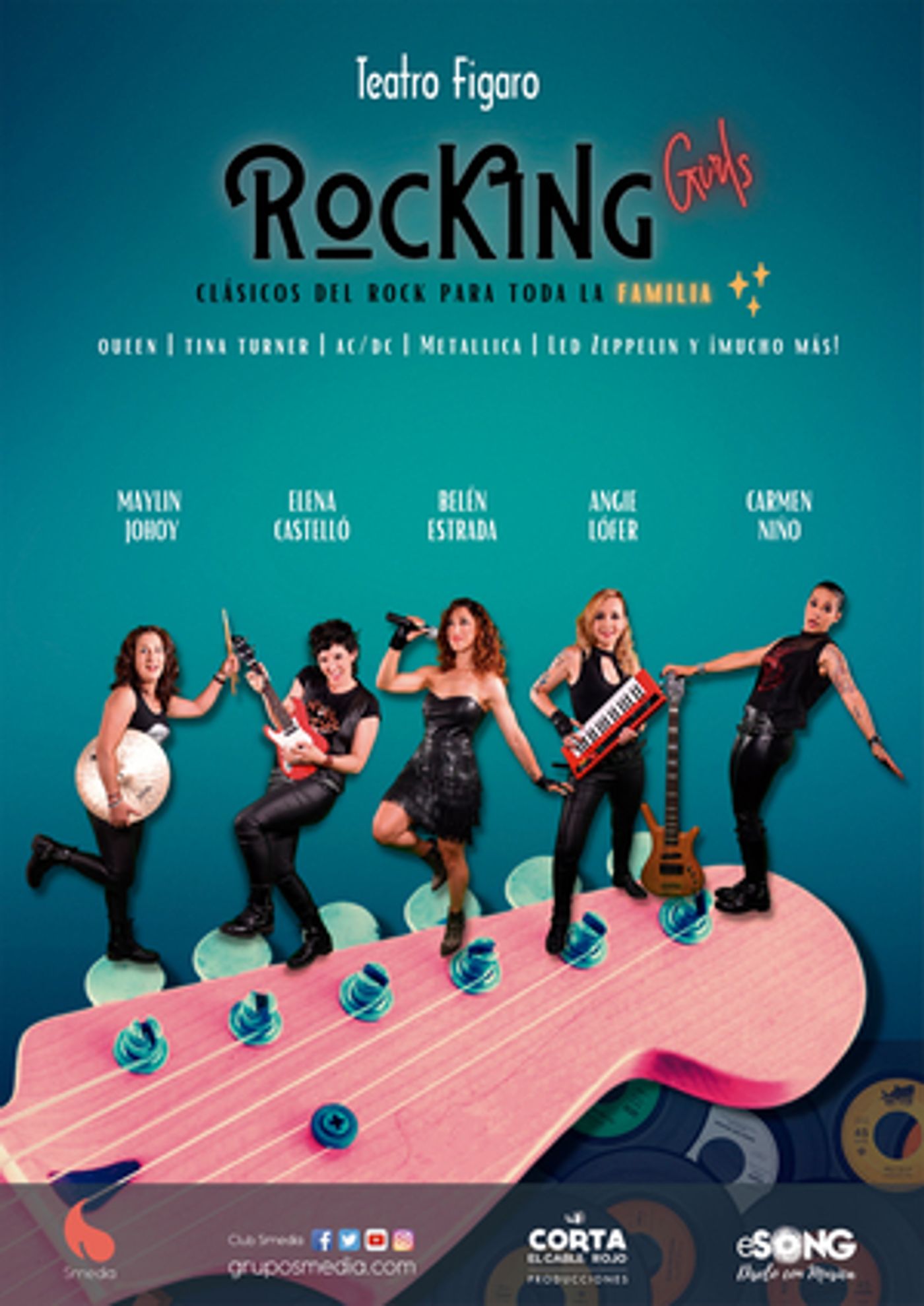 Llegan las ROCKING GIRLS al Teatro Figaro de Madrid  Image