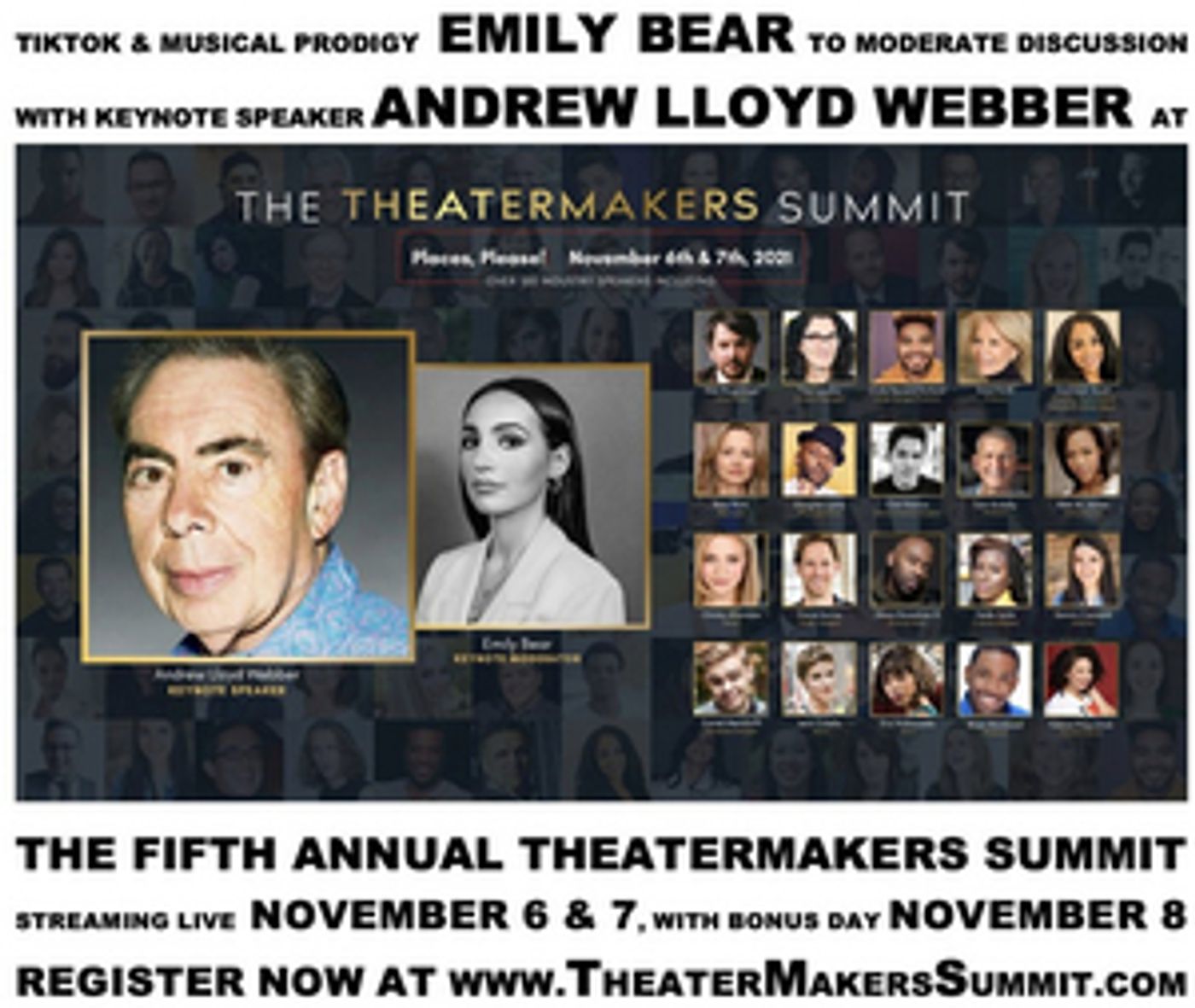 Emily Bear to Moderate Andrew Lloyd Webber Discussion at TheaterMakers Summit  Image