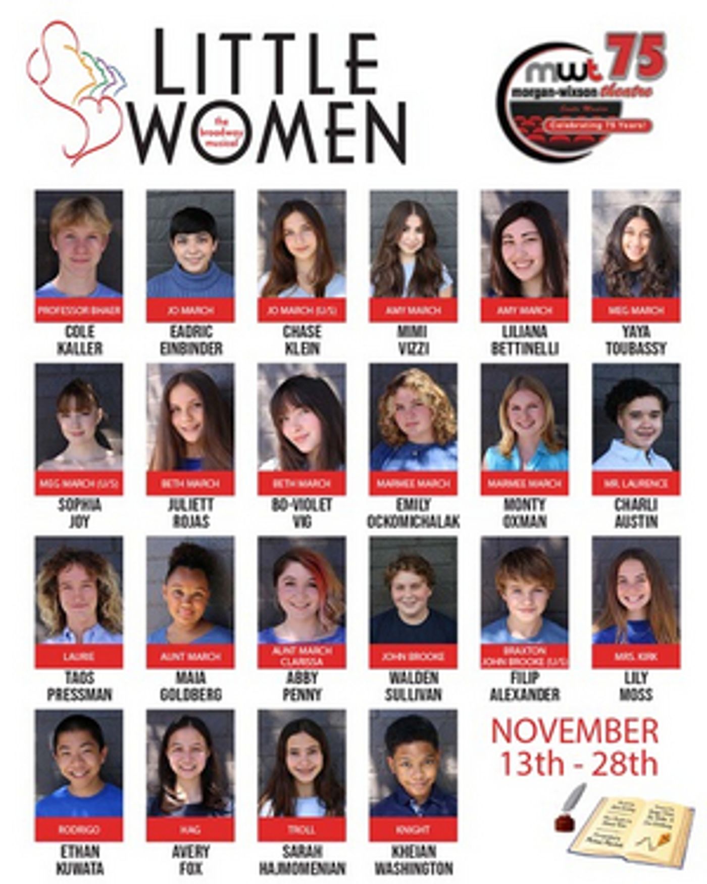 Santa Monica's Morgan-Wixson Theatre to Stage LITTLE WOMEN Santa Monica's Morgan-Wixson Theatre to Stage LITTLE WOMEN Image