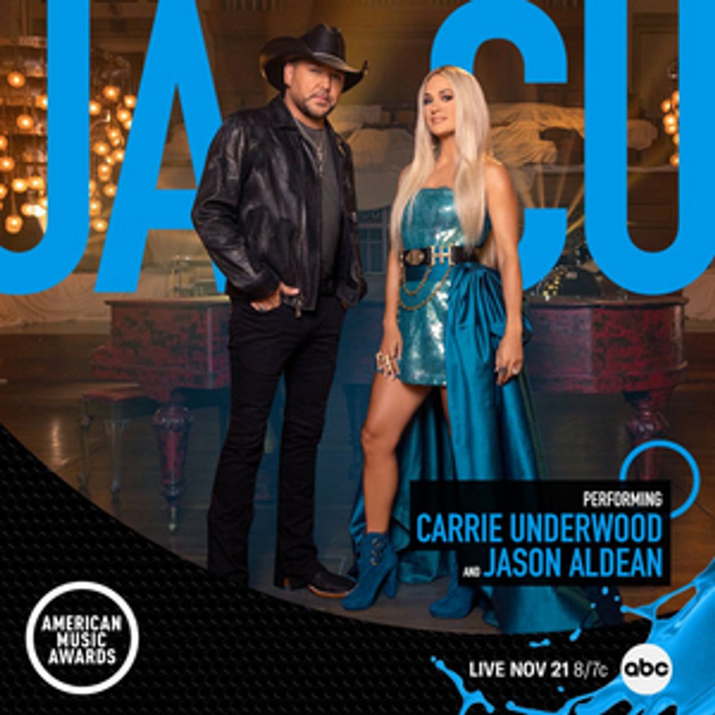 Carrie Underwood, Jason Aldean & More Announced for AMERICAN MUSIC AWARDS  Image