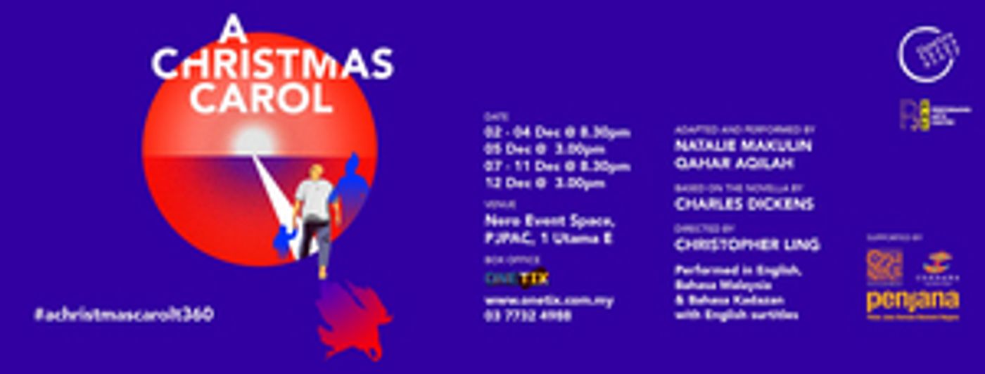 A CHRISTMAS CAROL Will Come to Petaling Jaya Performing Arts Centre Next Month  Image