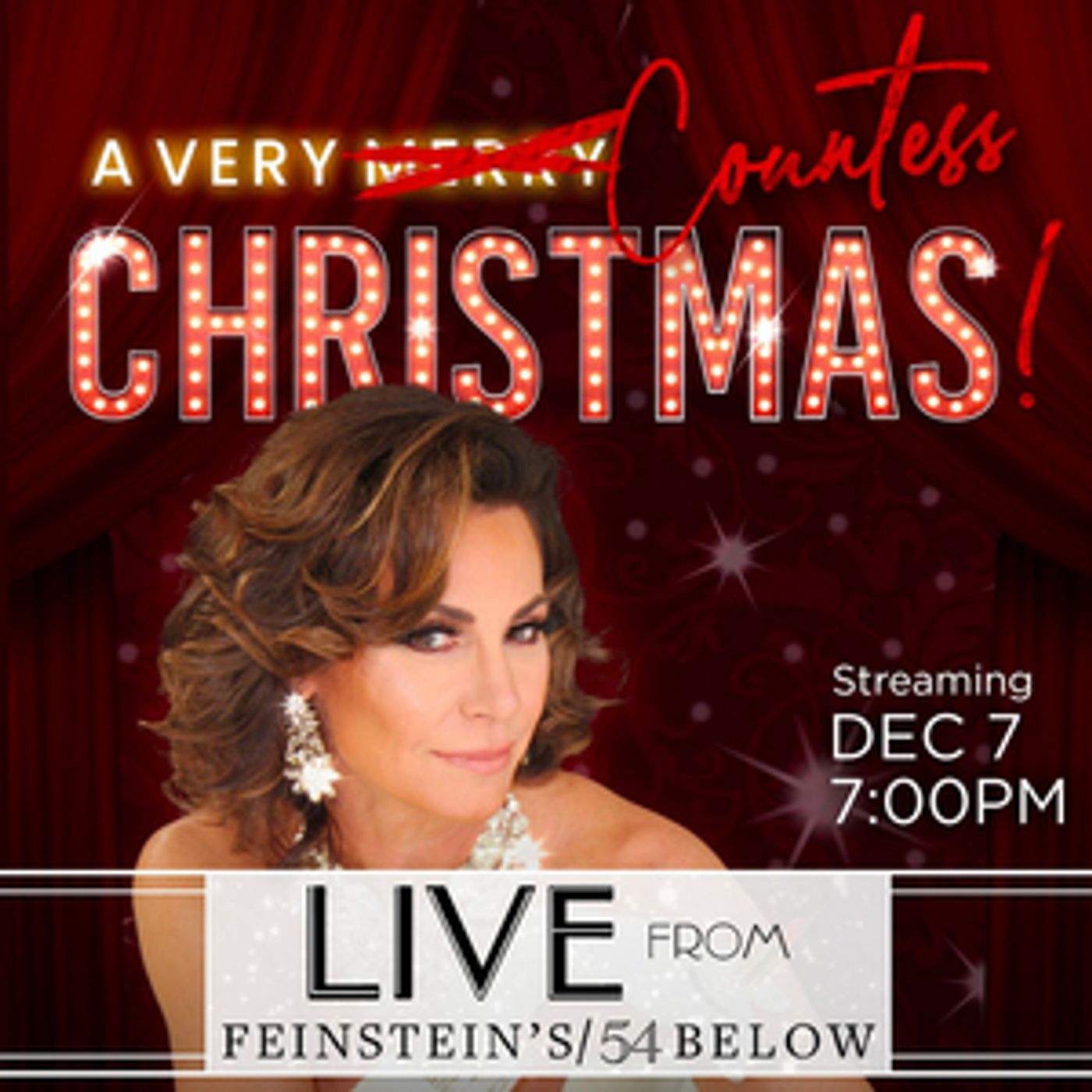Countess Luann de Lesseps to Present Livestreamed Performance From Feinstein's/54 Below Countess Luann de Lesseps to Present Livestreamed Performance From Feinstein's/54 Below Image