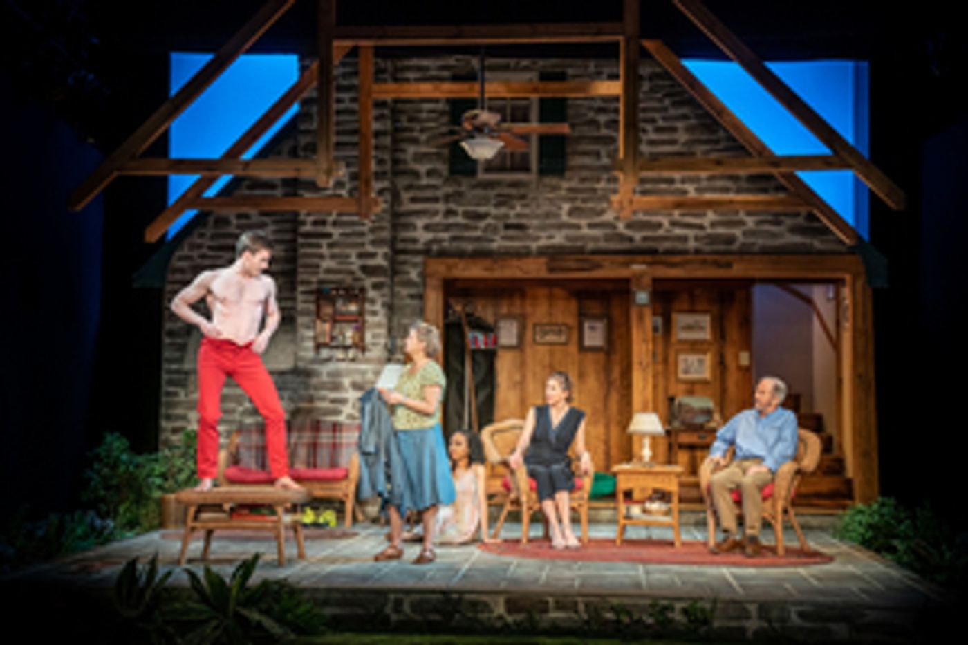 Review: VANYA AND SONIA AND MASHA AND SPIKE, Charing Cross Theatre Review: VANYA AND SONIA AND MASHA AND SPIKE, Charing Cross Theatre Image