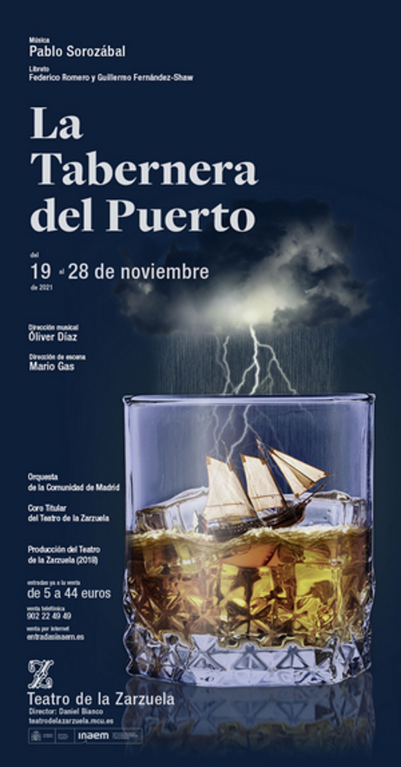 Damián del Castillo y Sofía Esparza nos hablan de LA TABERNERA DEL PUERTO Damián del Castillo y Sofía Esparza nos hablan de LA TABERNERA DEL PUERTO Image