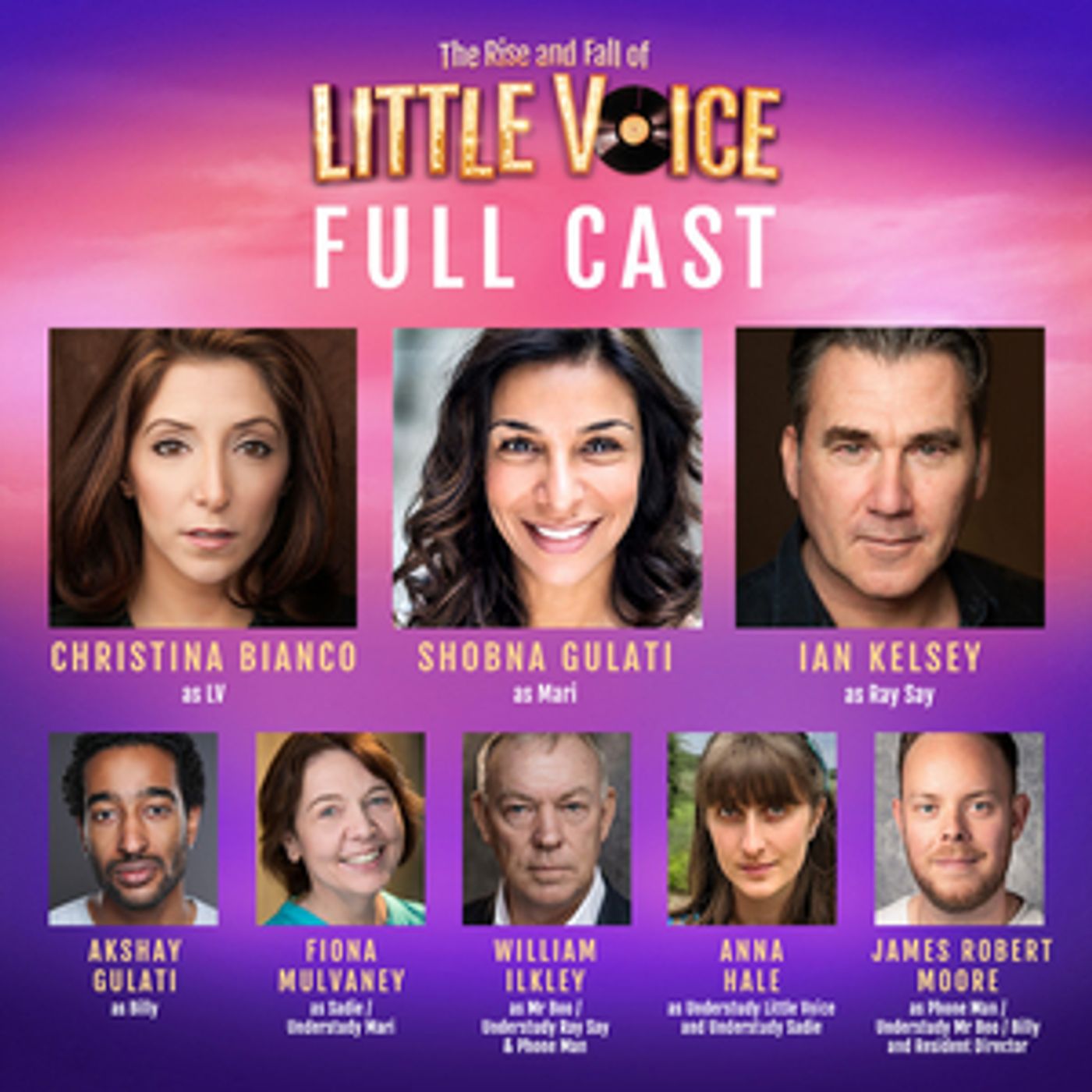 Full Casting Announced For UK Tour of THE RISE AND FALL OF LITTLE VOICE  Image