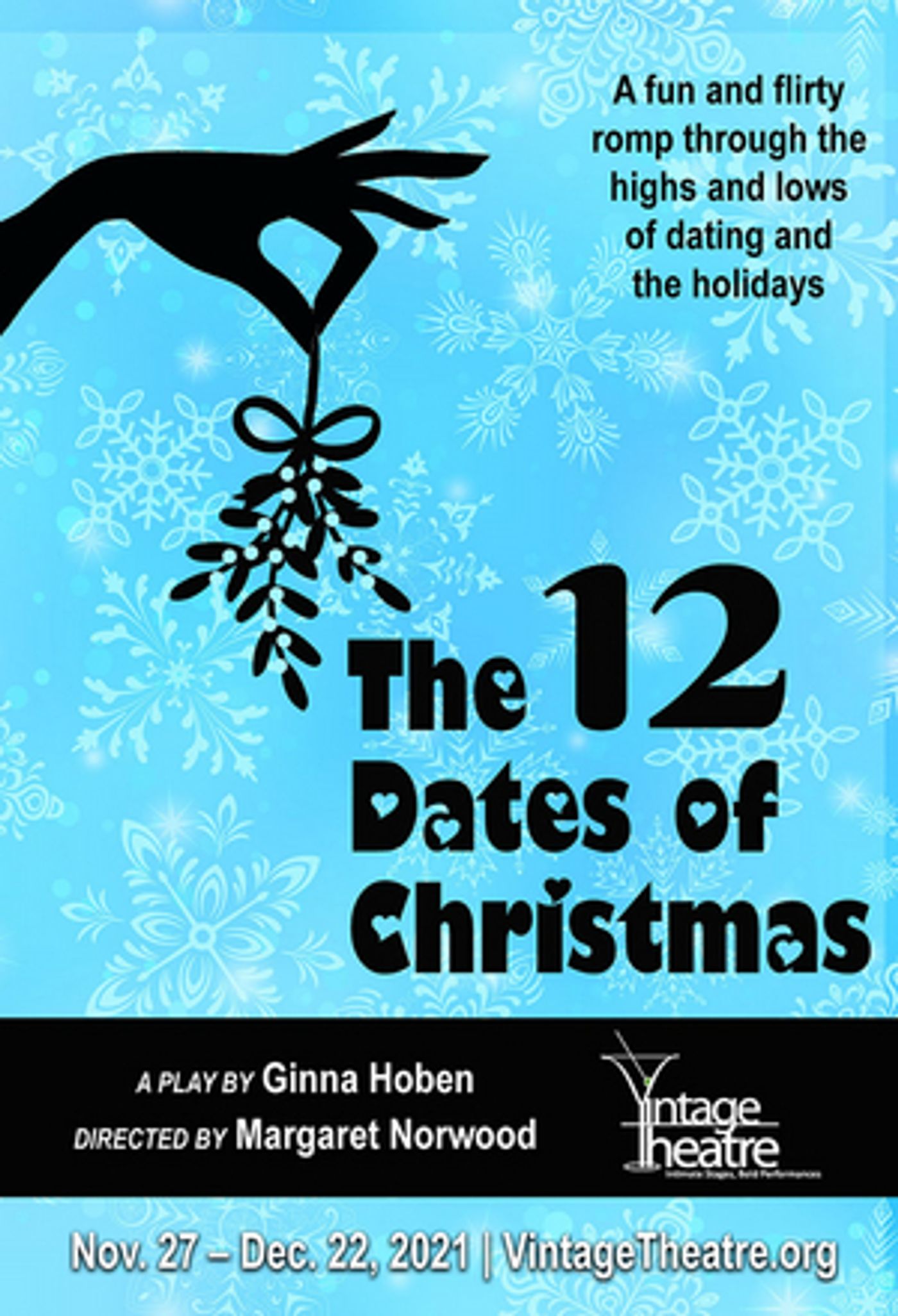 One Woman Show TWELVE DATES OF CHRISTMAS Coming to the Vintage Theatre  Image