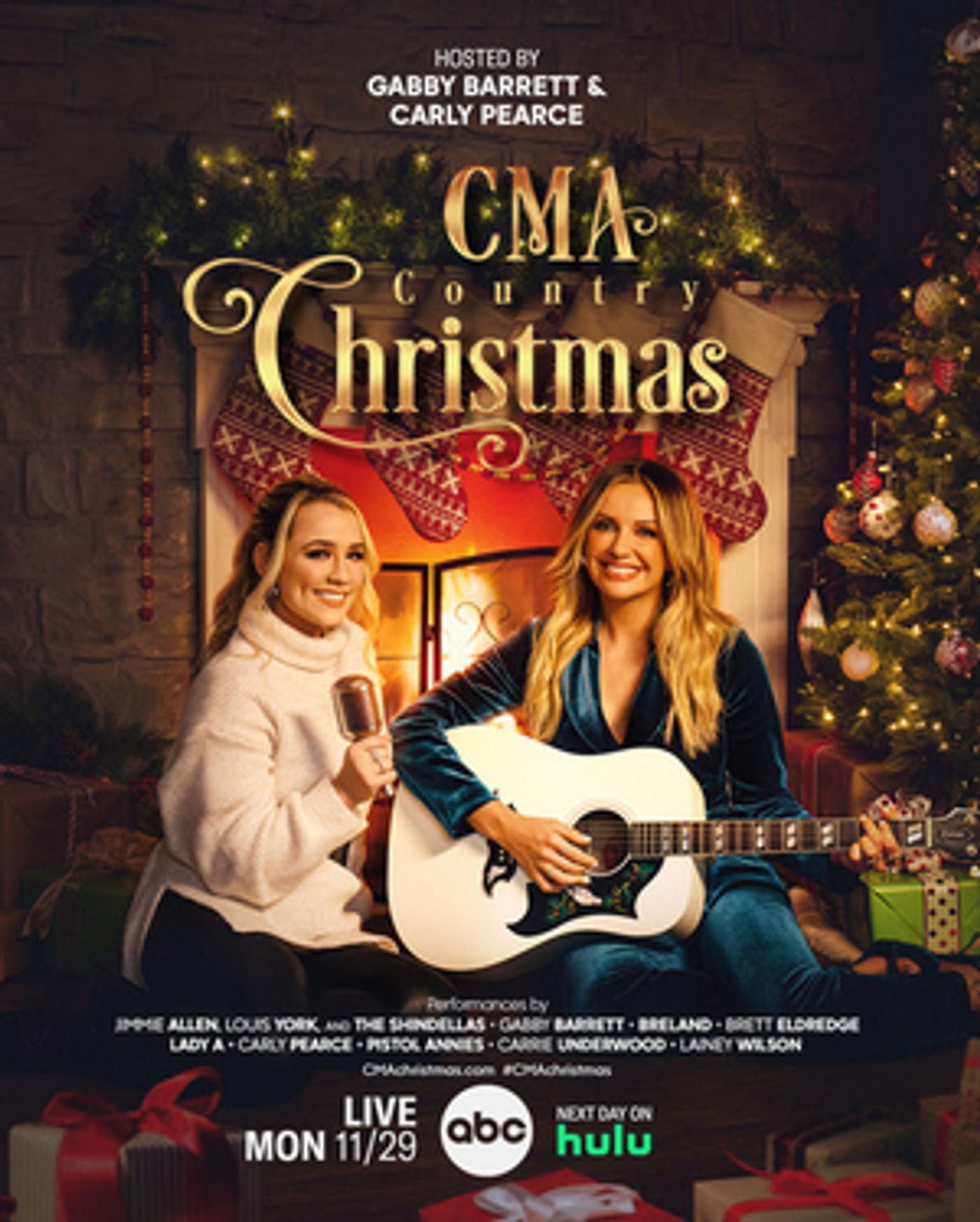 Songs Revealed for CMA COUNTRY CHRISTMAS Special Songs Revealed for CMA COUNTRY CHRISTMAS Special Image