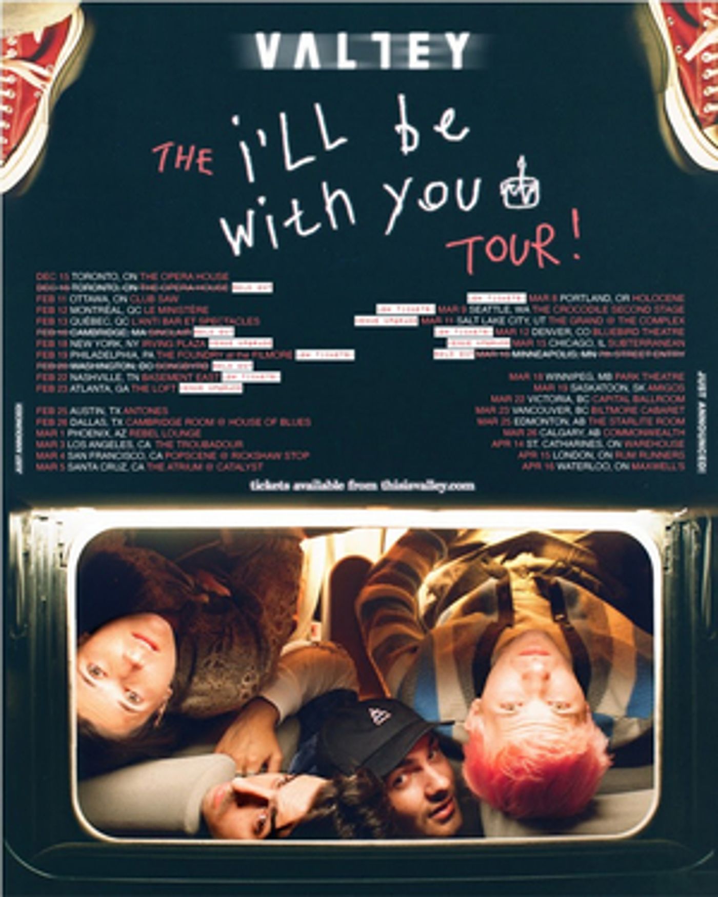 Valley Announces New U.S. Headline Tour Dates  Image