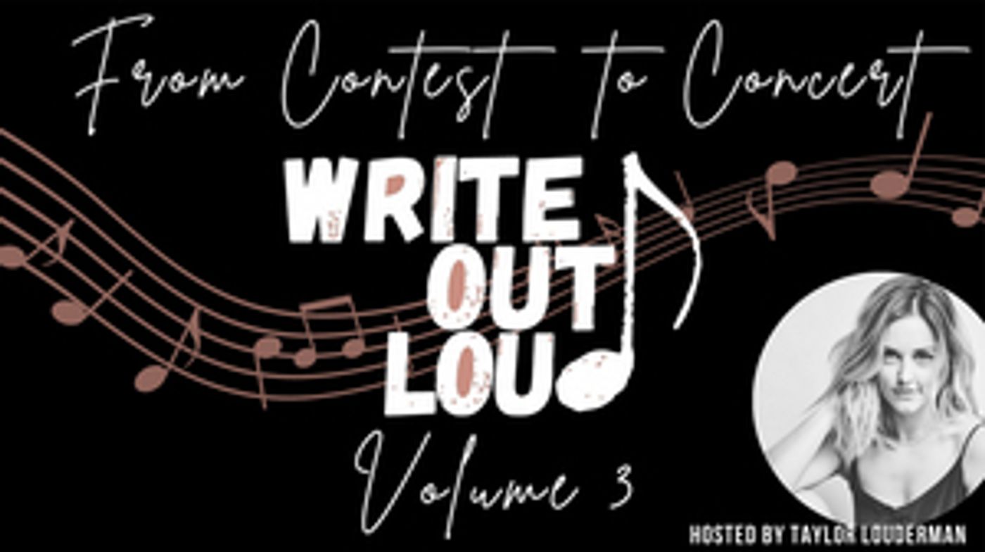 WRITE OUT LOUD: FROM CONTEST TO CONCERT VOLUME 3 Announced  Image