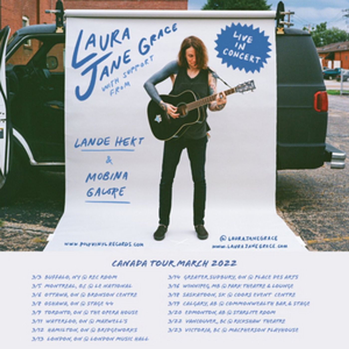 Laura Jane Grace Announces 2022 Tour Dates  Image