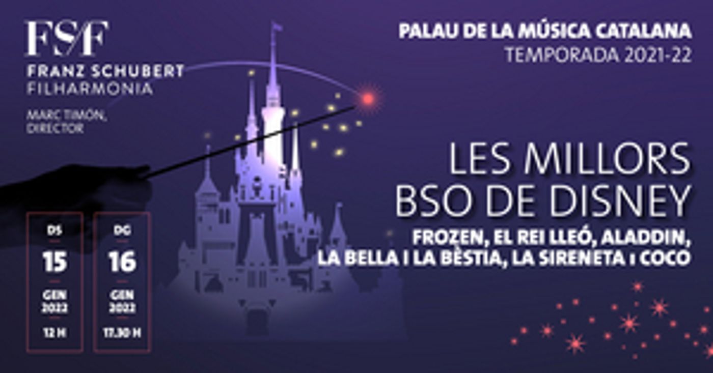 LES MILLORS BSO DE DISNEY llega al Palau De La Música Catalana  Image