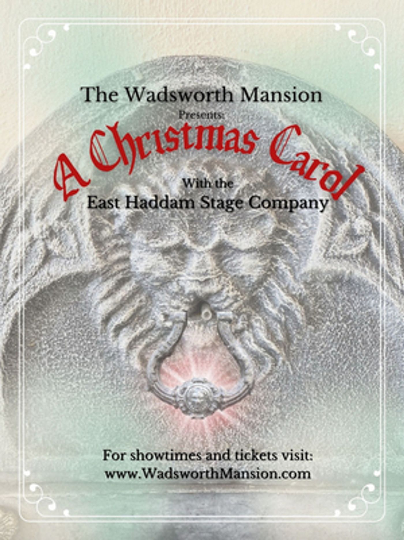 East Haddam Stage Company to Present Immersive Production of A CHRISTMAS CAROL  Image