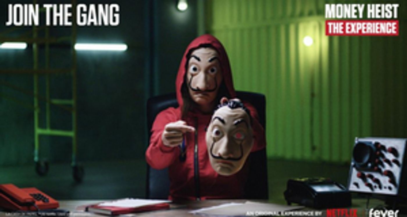 MONEY HEIST: THE EXPERIENCE to Open in December at Skylight One Hanson  Image