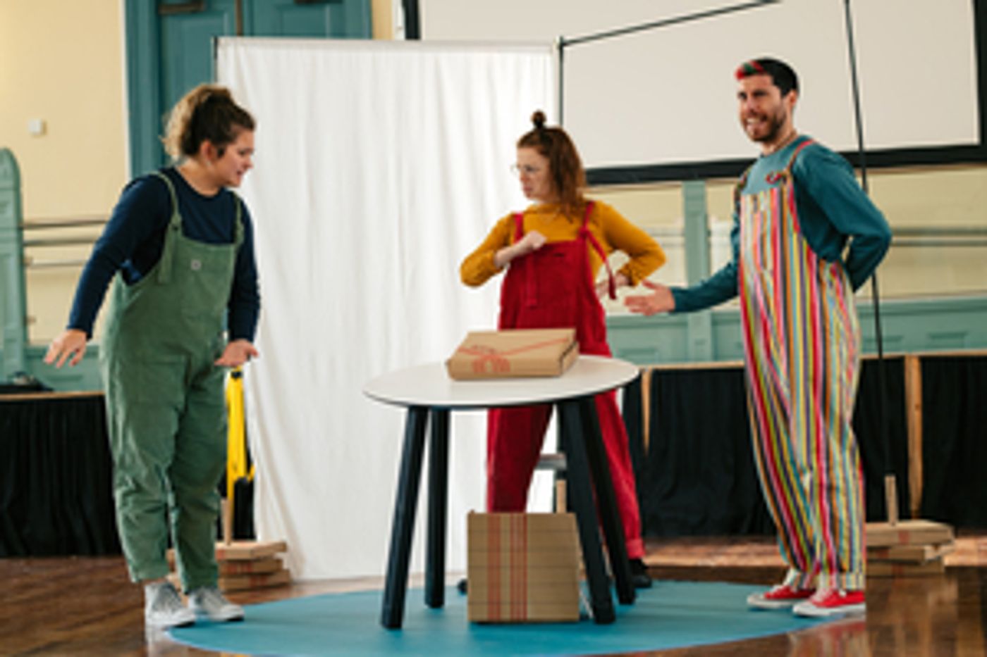 THE PIZZA INSPECTOR Gives Plymouth Kids a Hands-On Look at How Theatre is Created THE PIZZA INSPECTOR Gives Plymouth Kids a Hands-On Look at How Theatre is Created Image