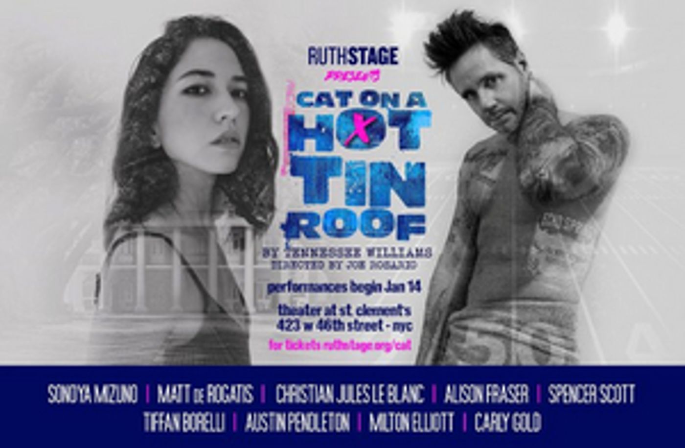First Off-Broadway Production of CAT ON A HOT TIN ROOF to Open in 2022  Image
