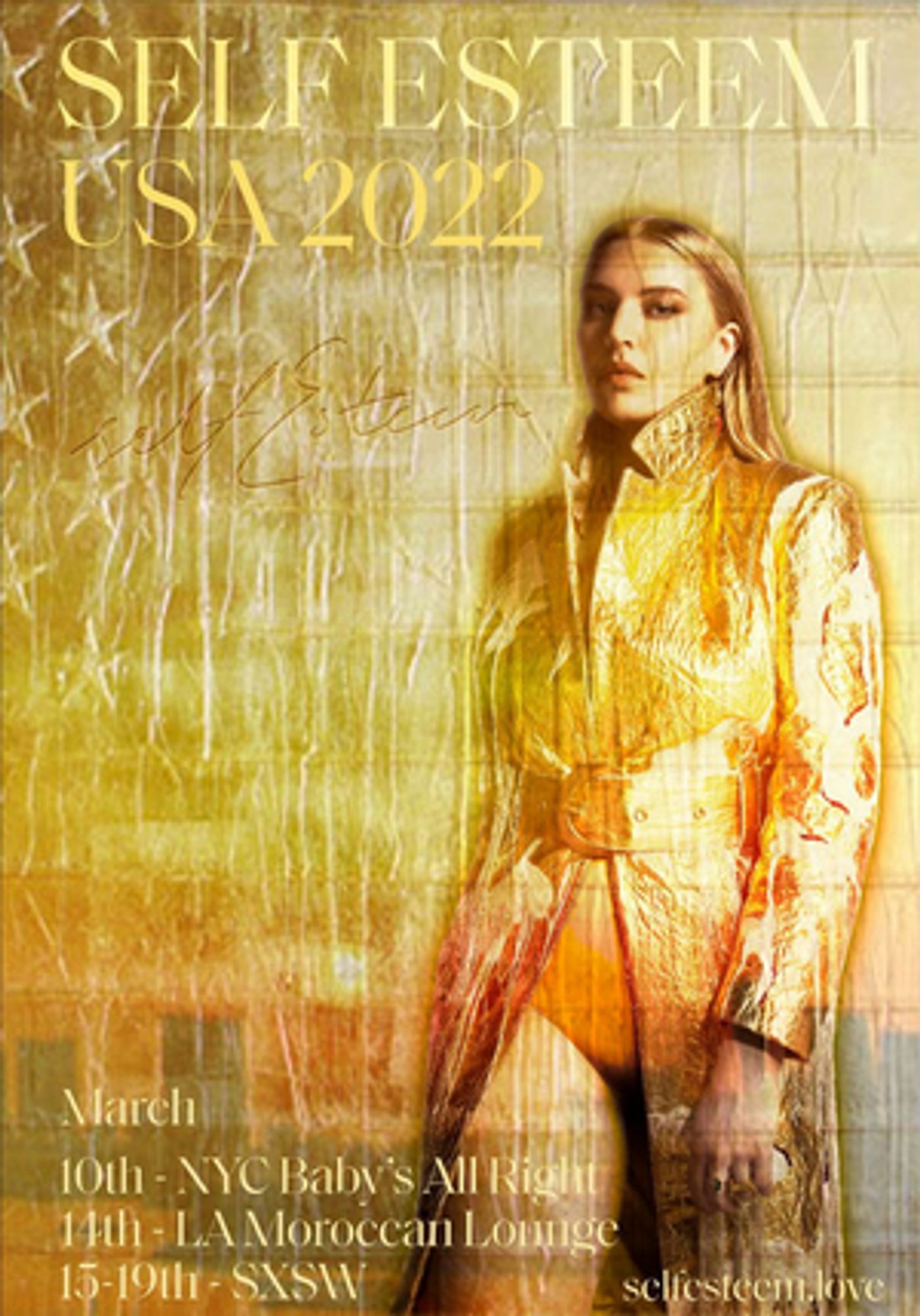 Self Esteem Announces Debut U.S. Tour Dates Self Esteem Announces Debut U.S. Tour Dates Image