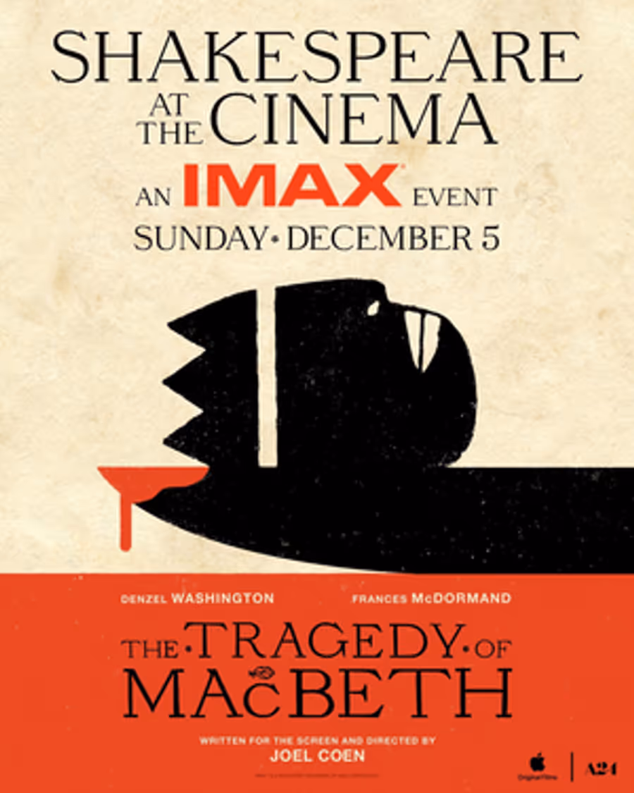 THE TRAGEDY OF MACBETH Sets Free One-Day IMAX Screening Event Image